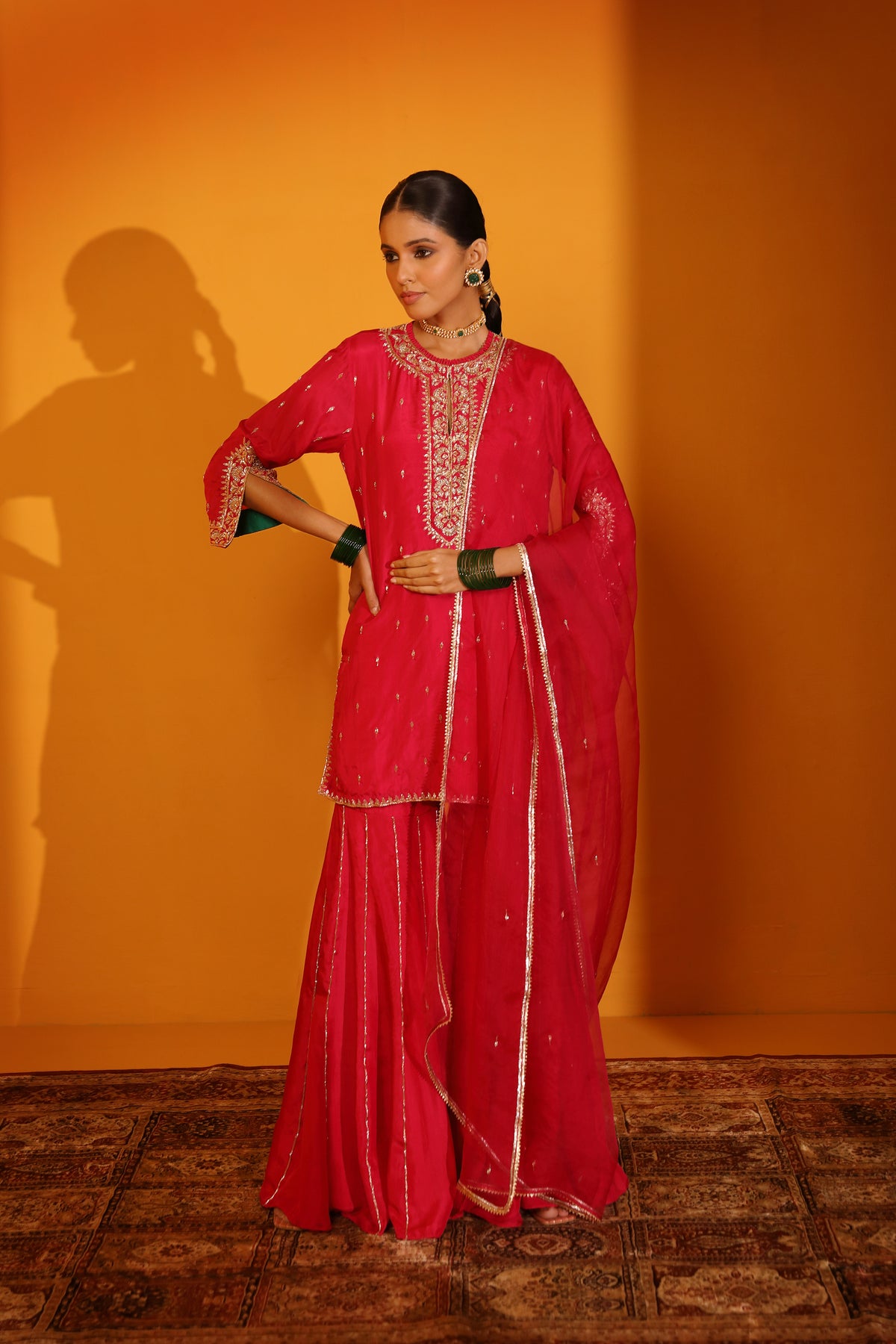 Rani Sharara Set