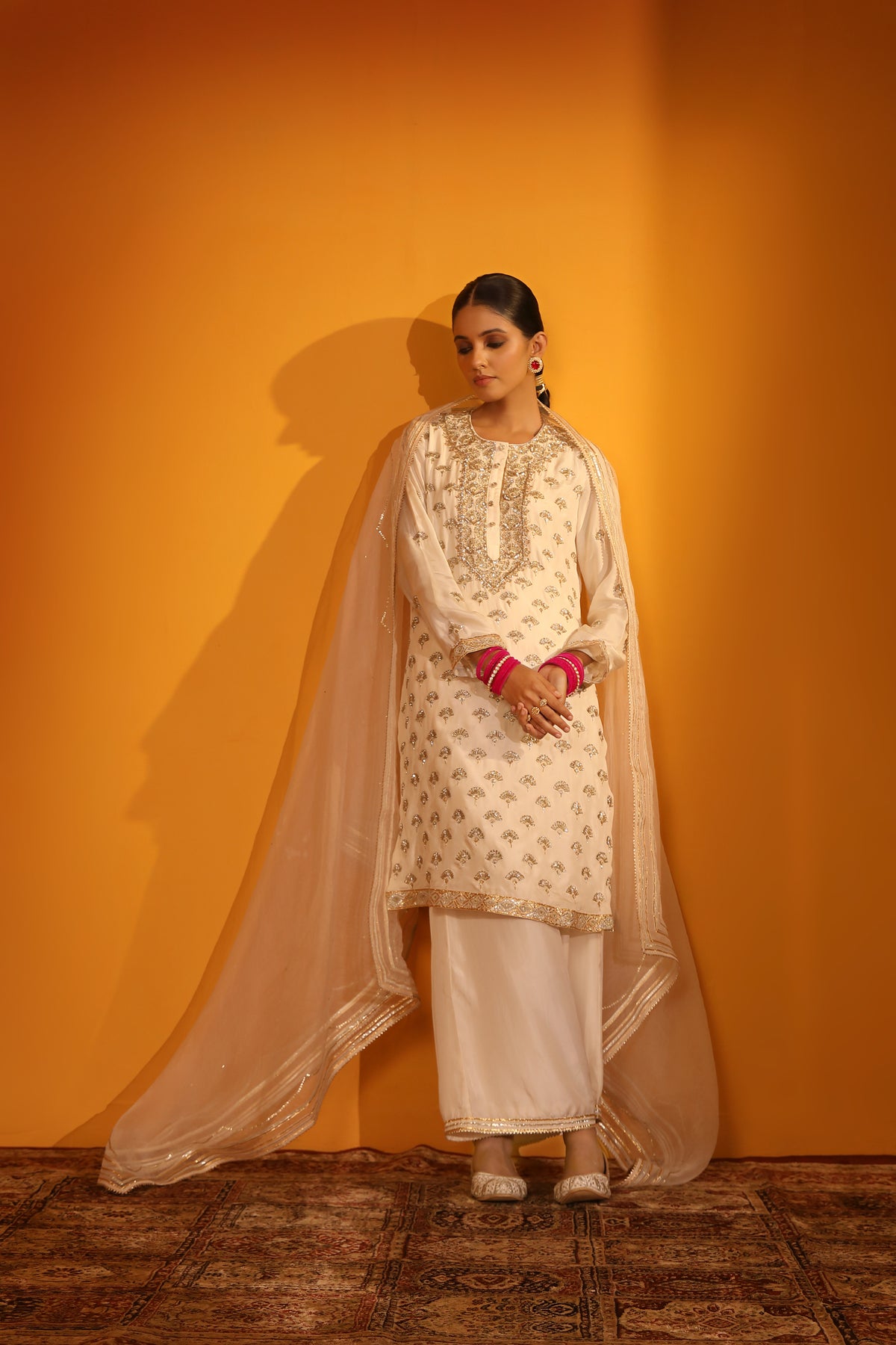 Ivory Kurta Set