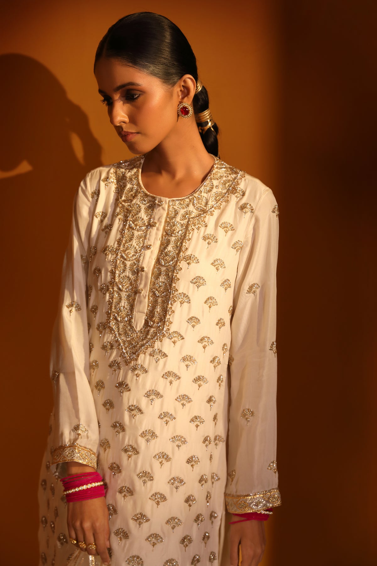 Ivory Kurta Set