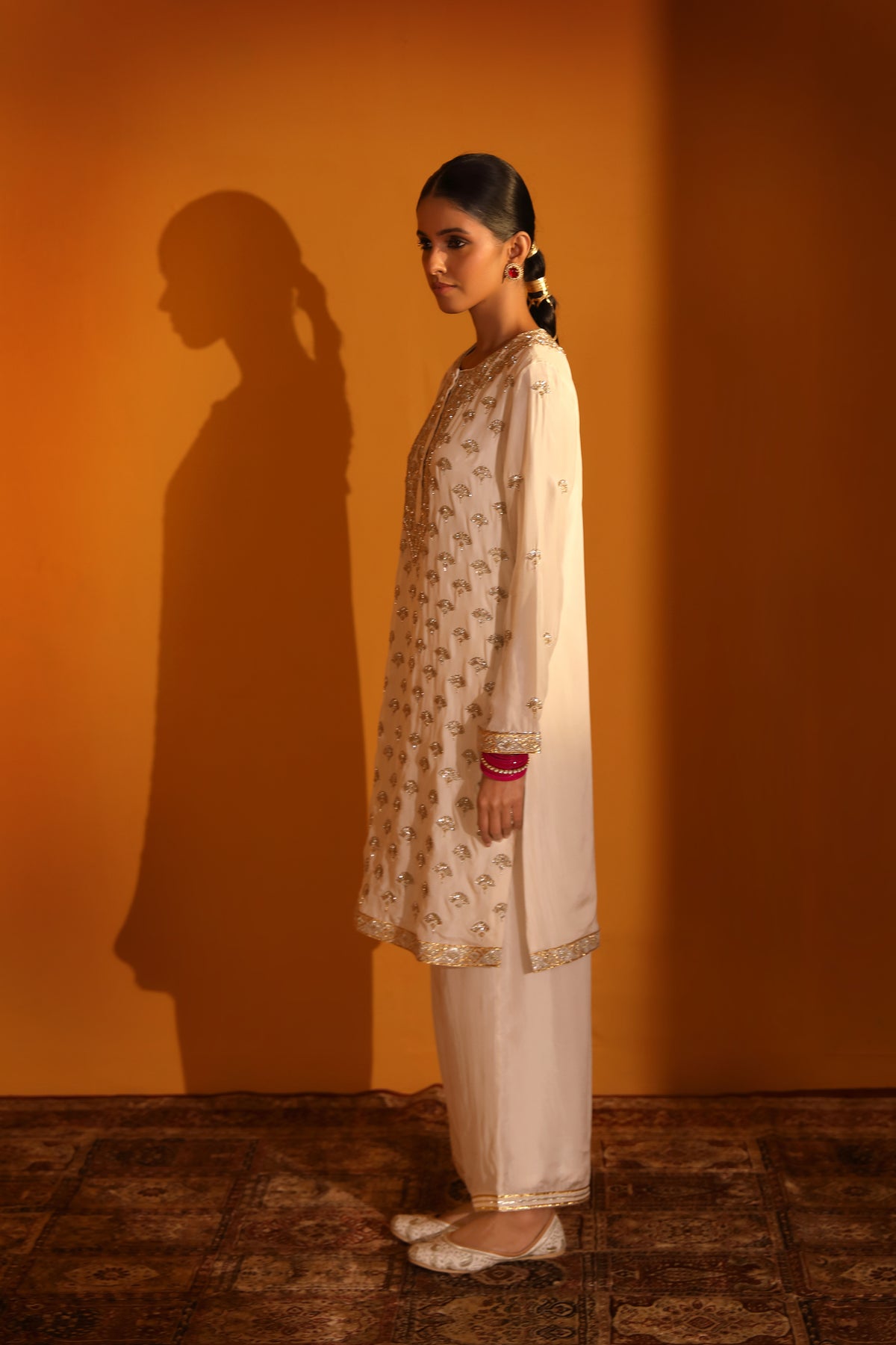 Ivory Kurta Set