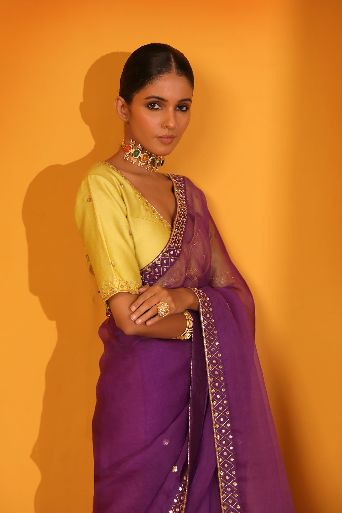 Moh Saree Set