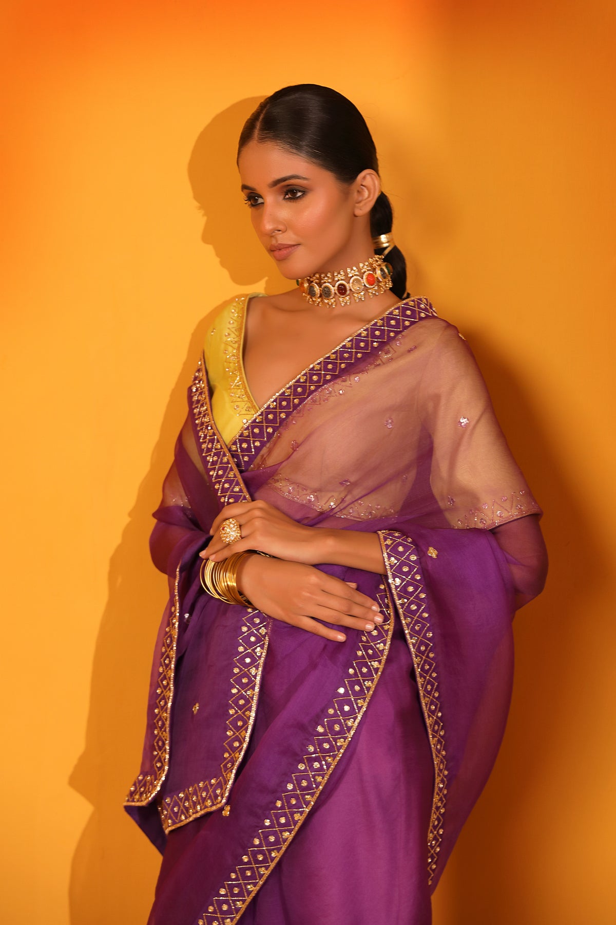 Moh Saree Set