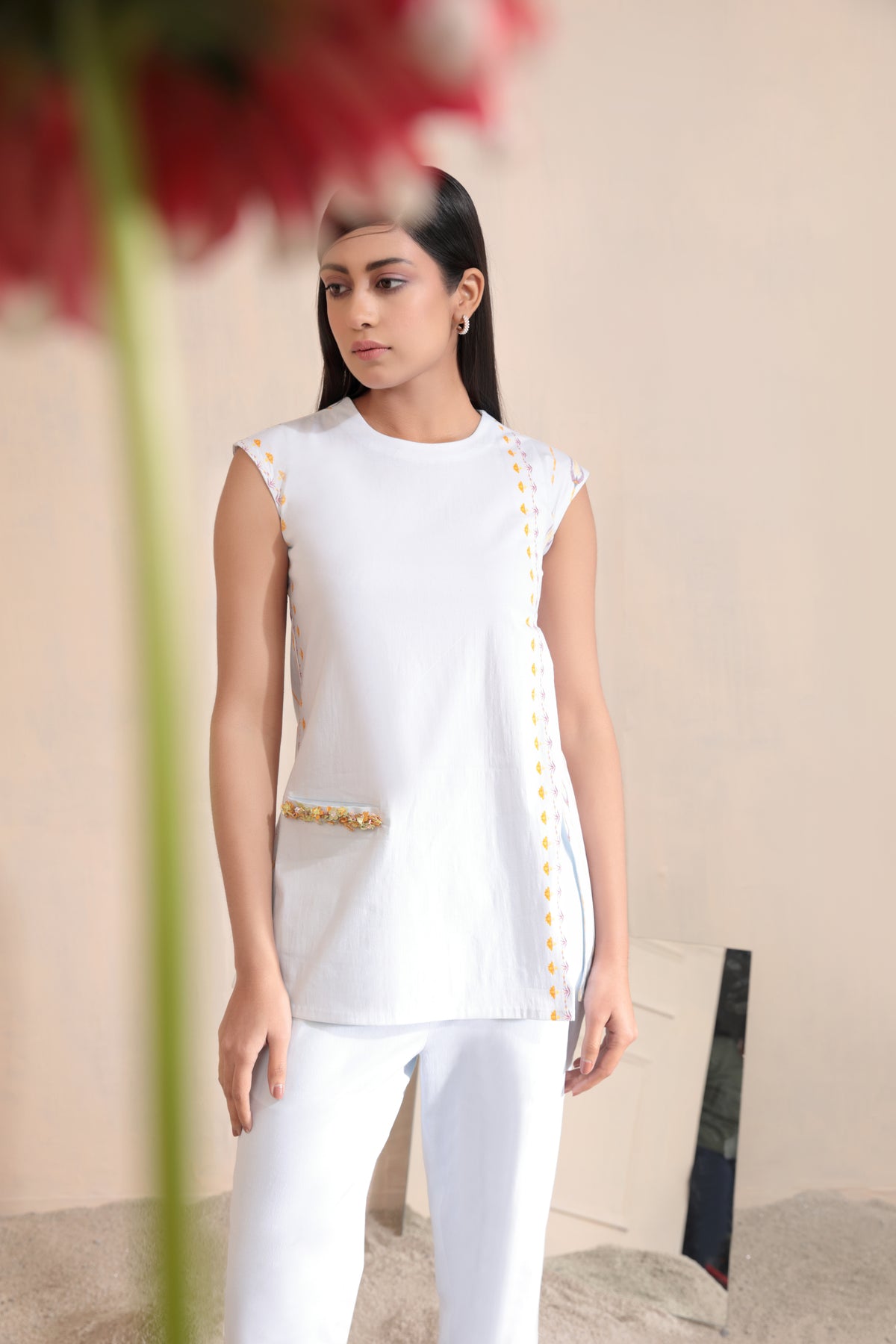 Nirvan Tunic and Trouser Co-ord Set