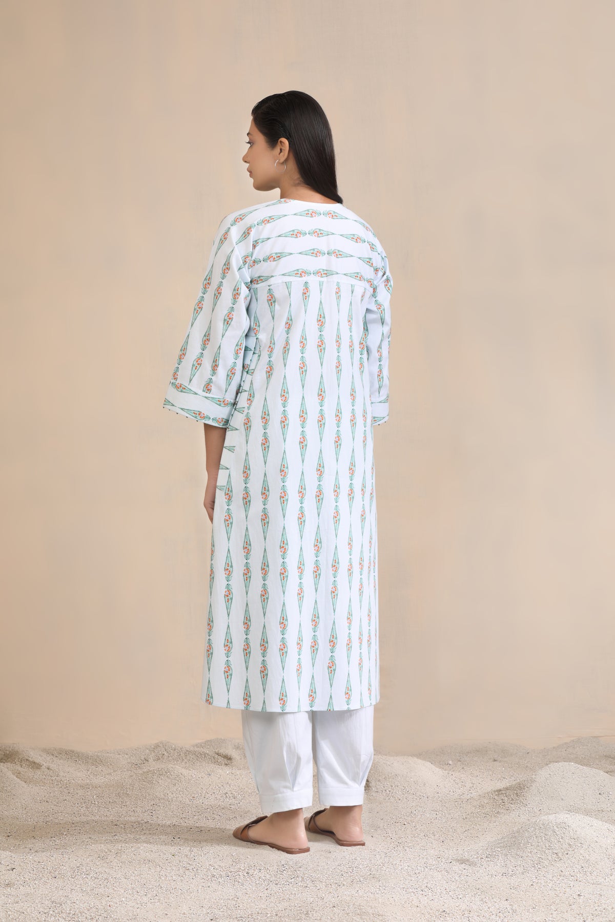 Saumi Kurta and Trouser Co-ord Set