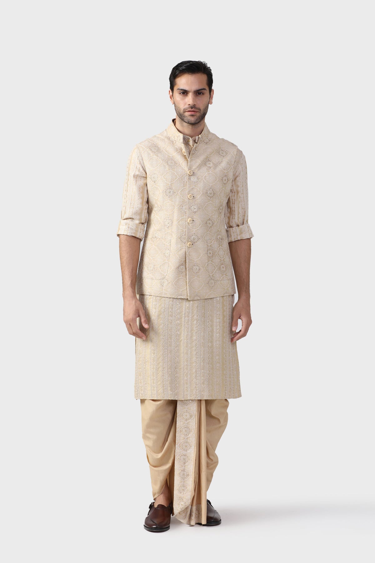 The Decorative Chhatri Waistcoat