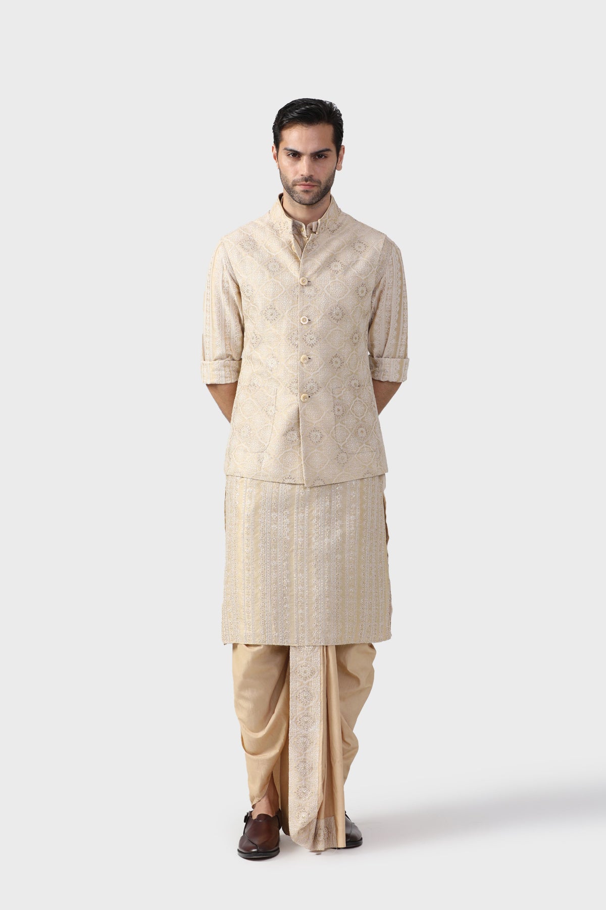 The Decorative Chhatri Waistcoat