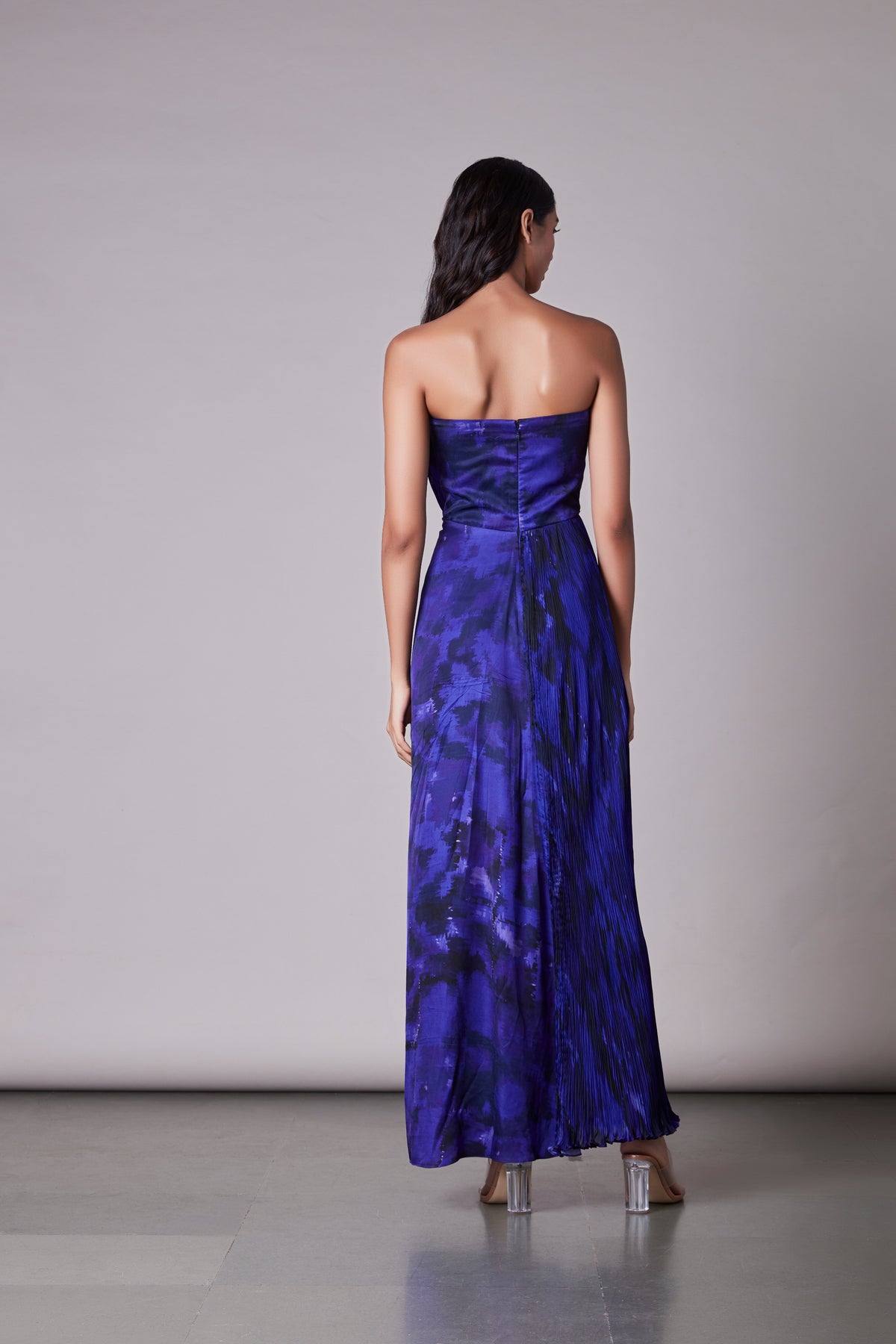 Purple maxi dress