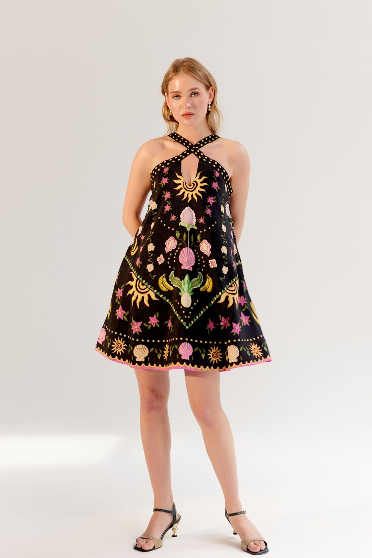 Seashell Aida Mini Dress