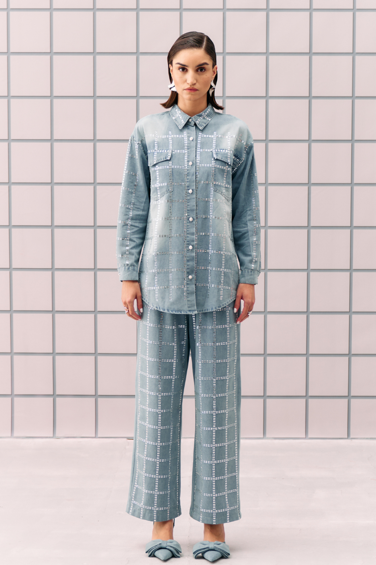Light Blue Aim Co-ord Set