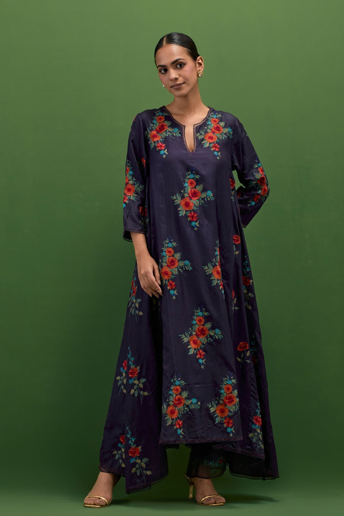 Midnight Blue Kurta Set