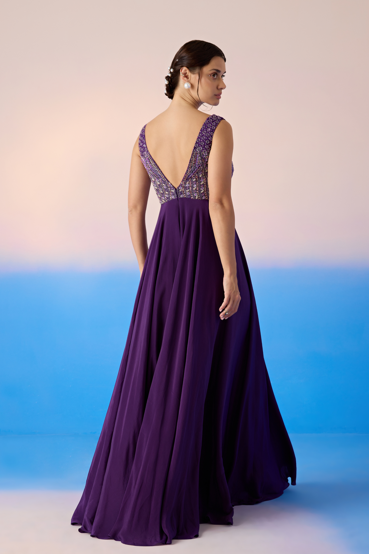 Midnight Purple Jumpsuit