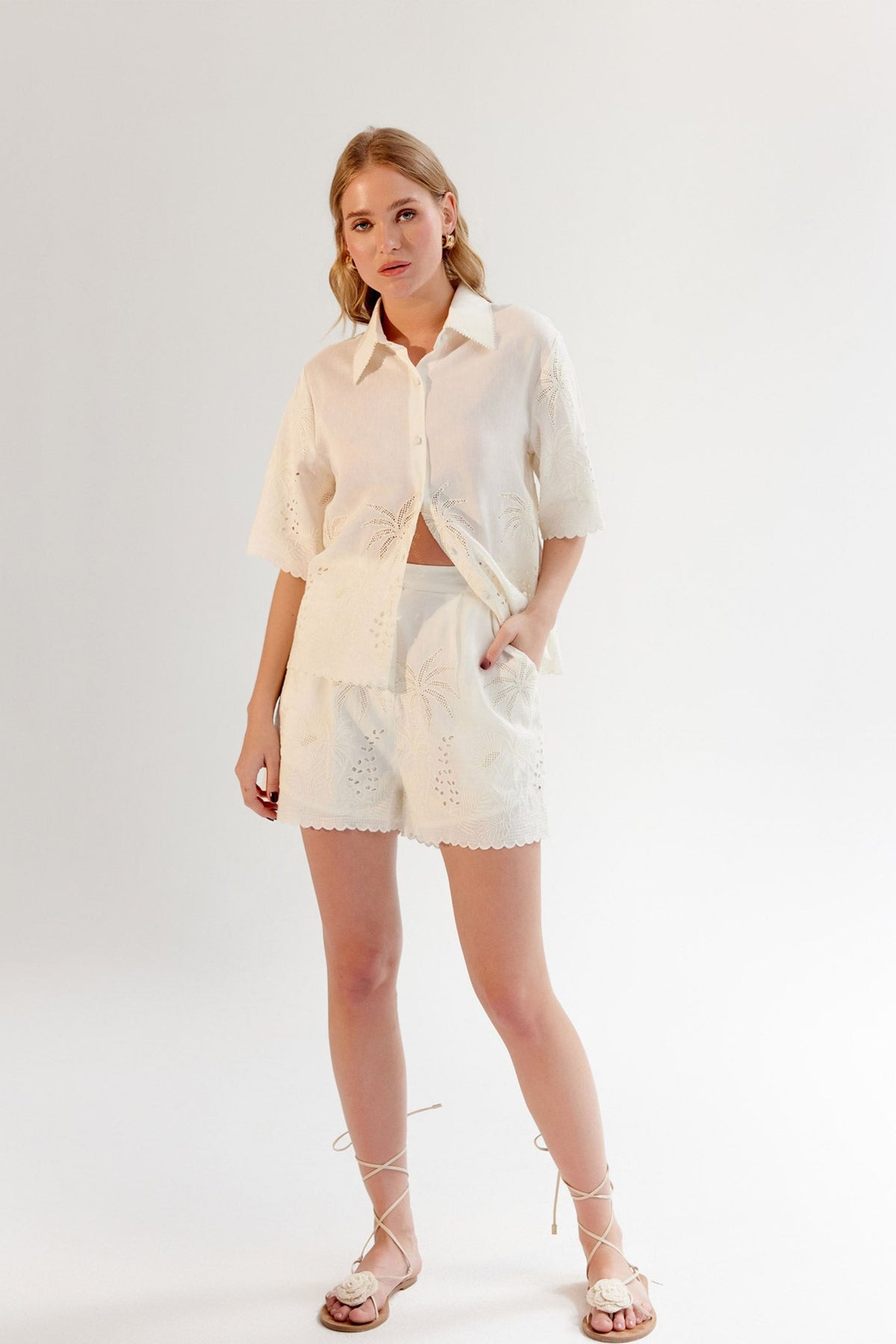 White Deya Shirt