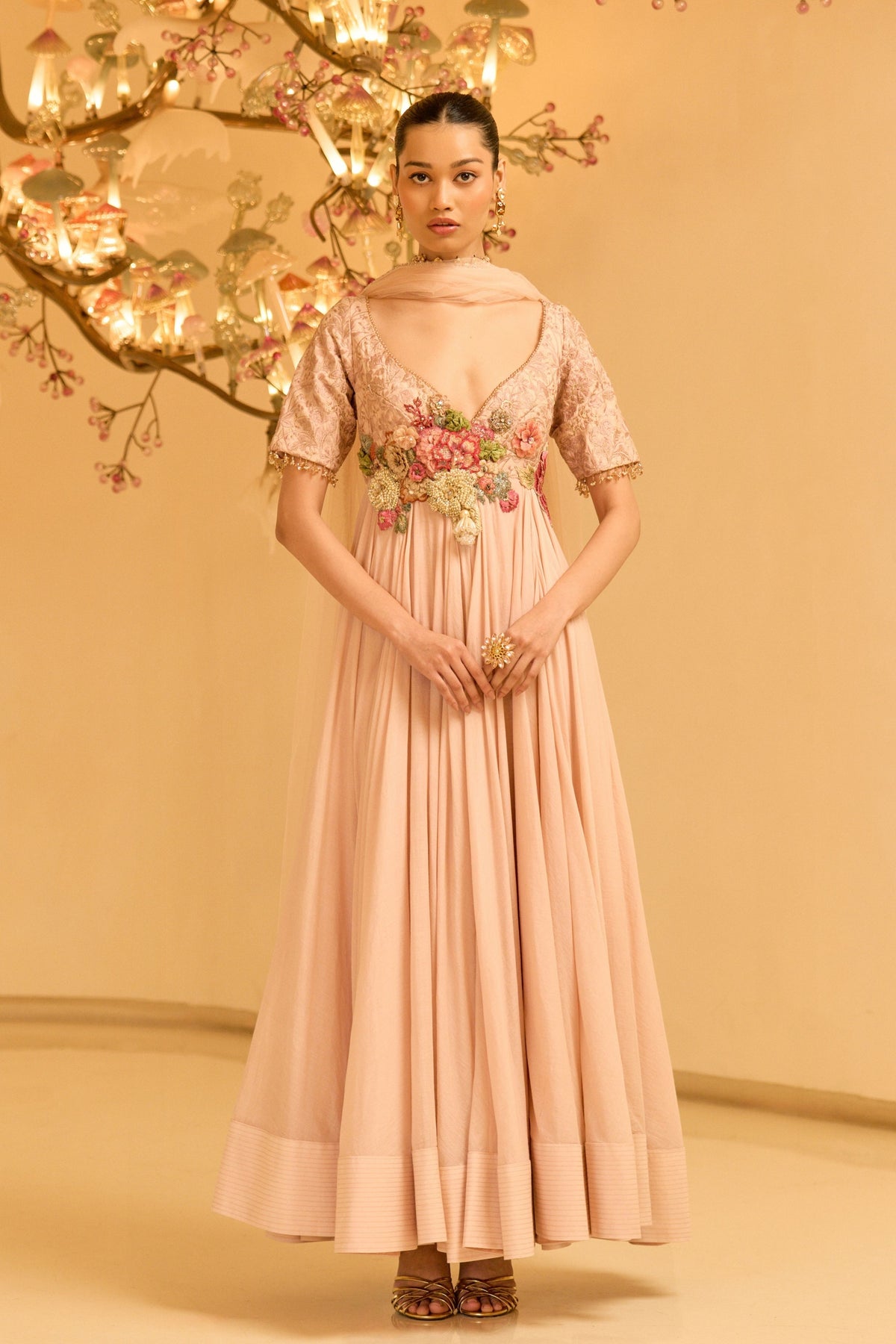 Ethereal Anarkali Set
