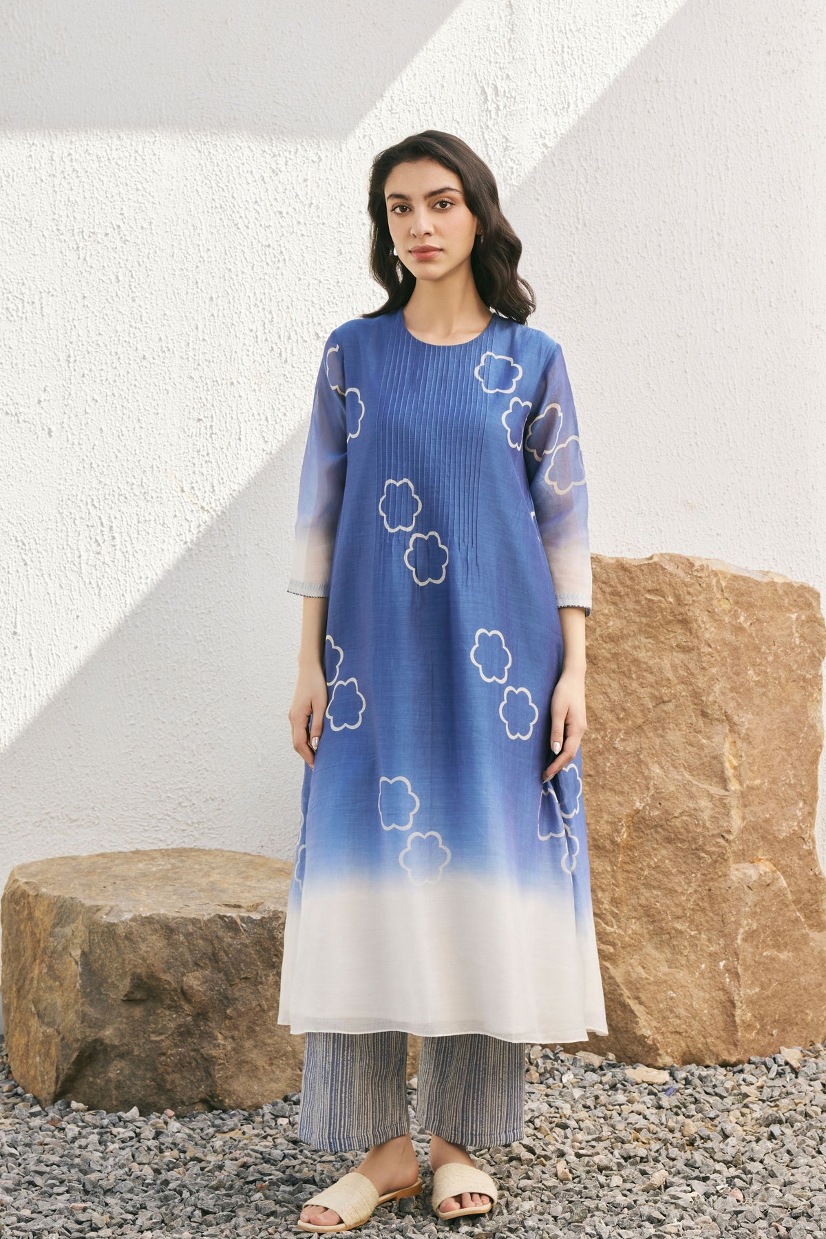 Ocean Blue Kurta