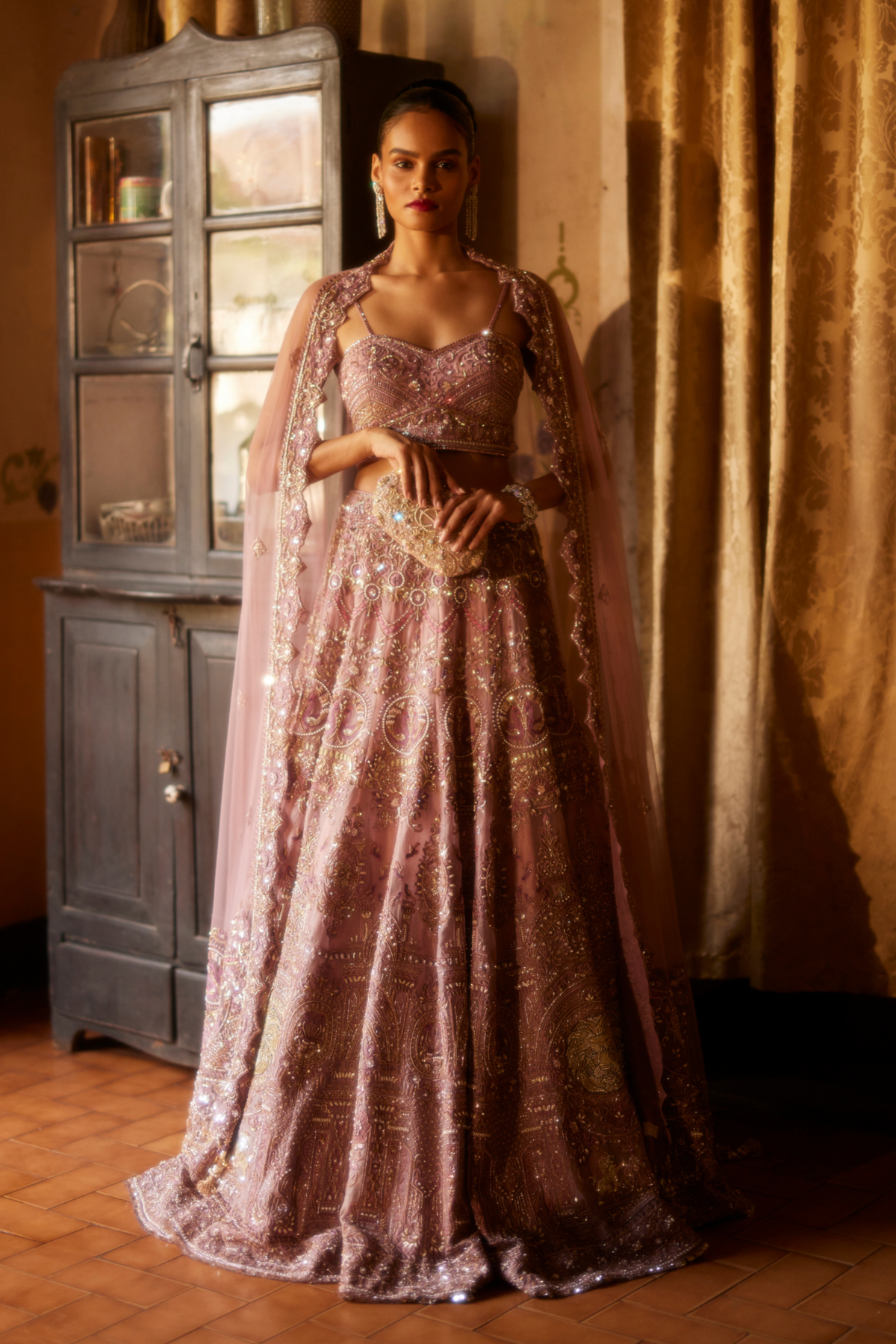 Blush Pink Lehenga Set