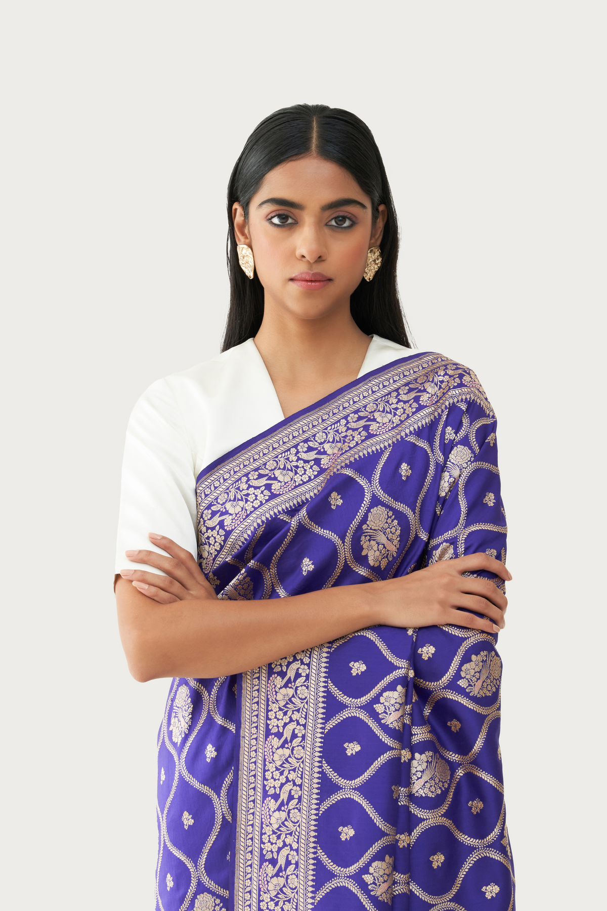 Golpannah jamun saree