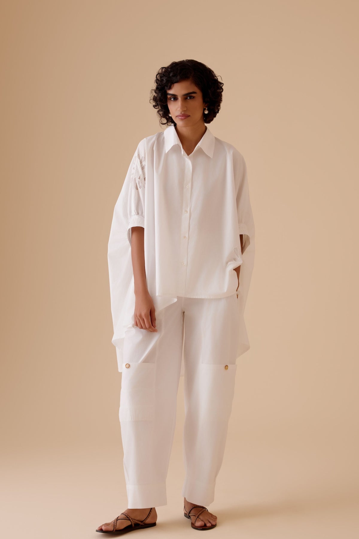 White Manya Kaftan