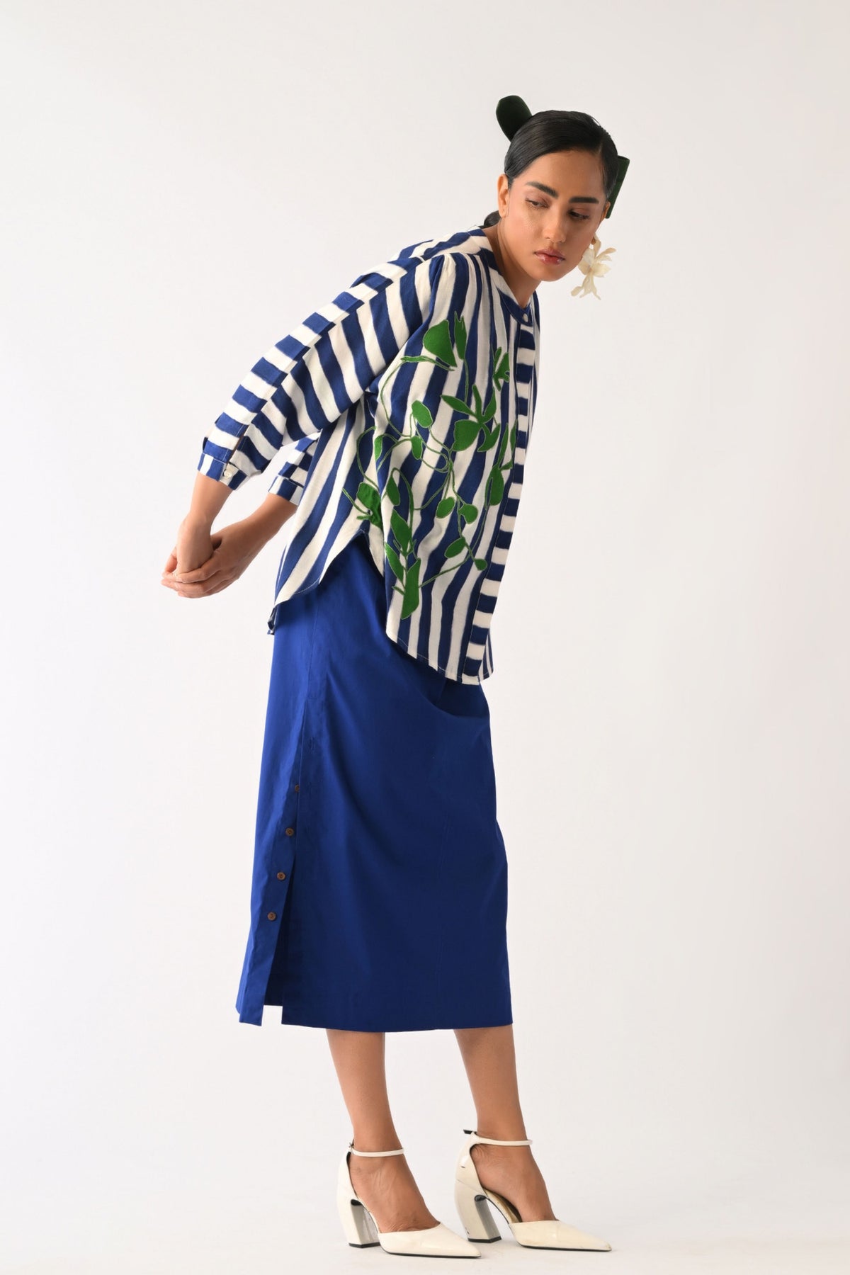 Revolt RB&W Applique Skirt Set