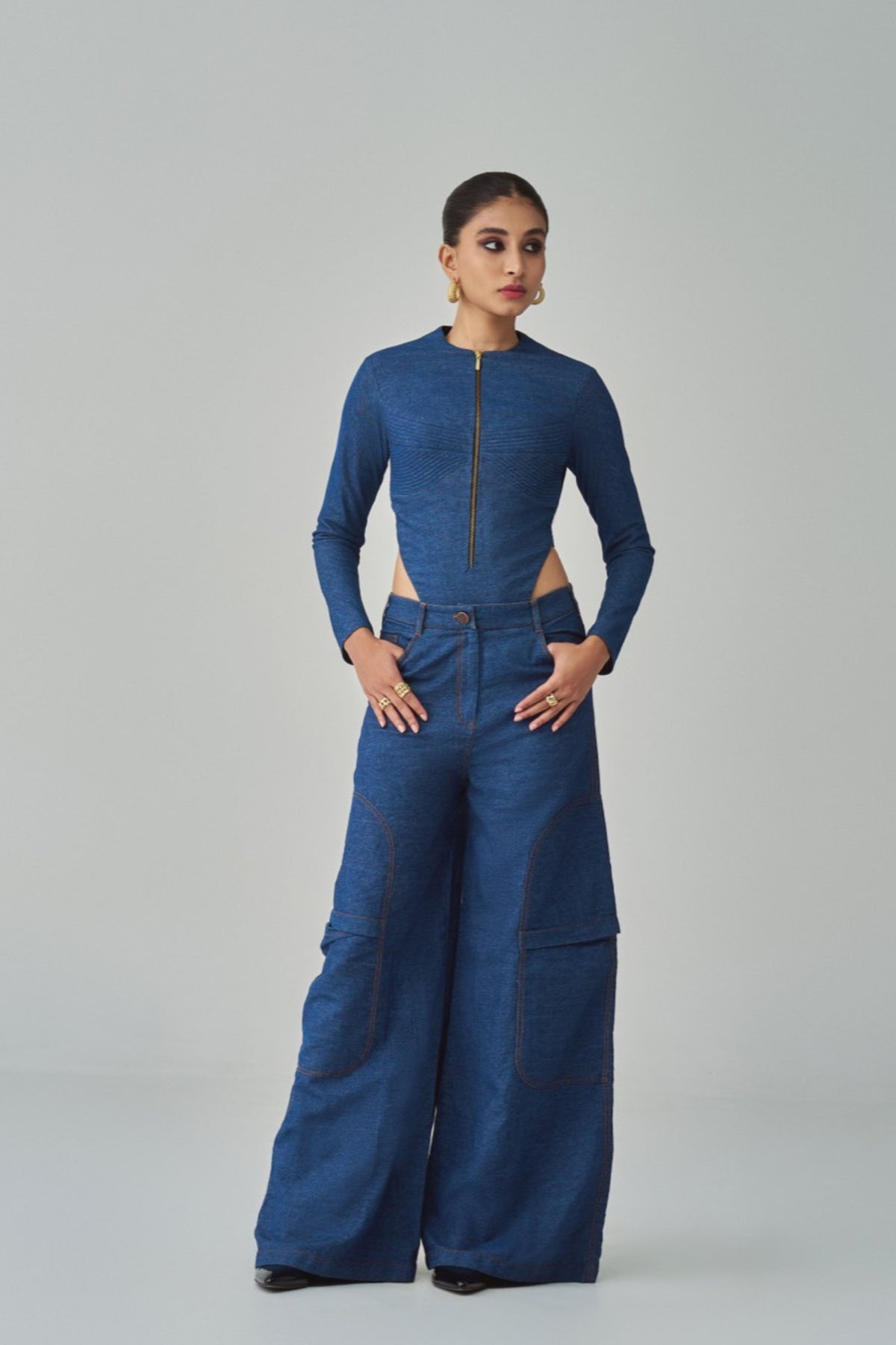 Hailey Bodysuit and Sasha Jeans