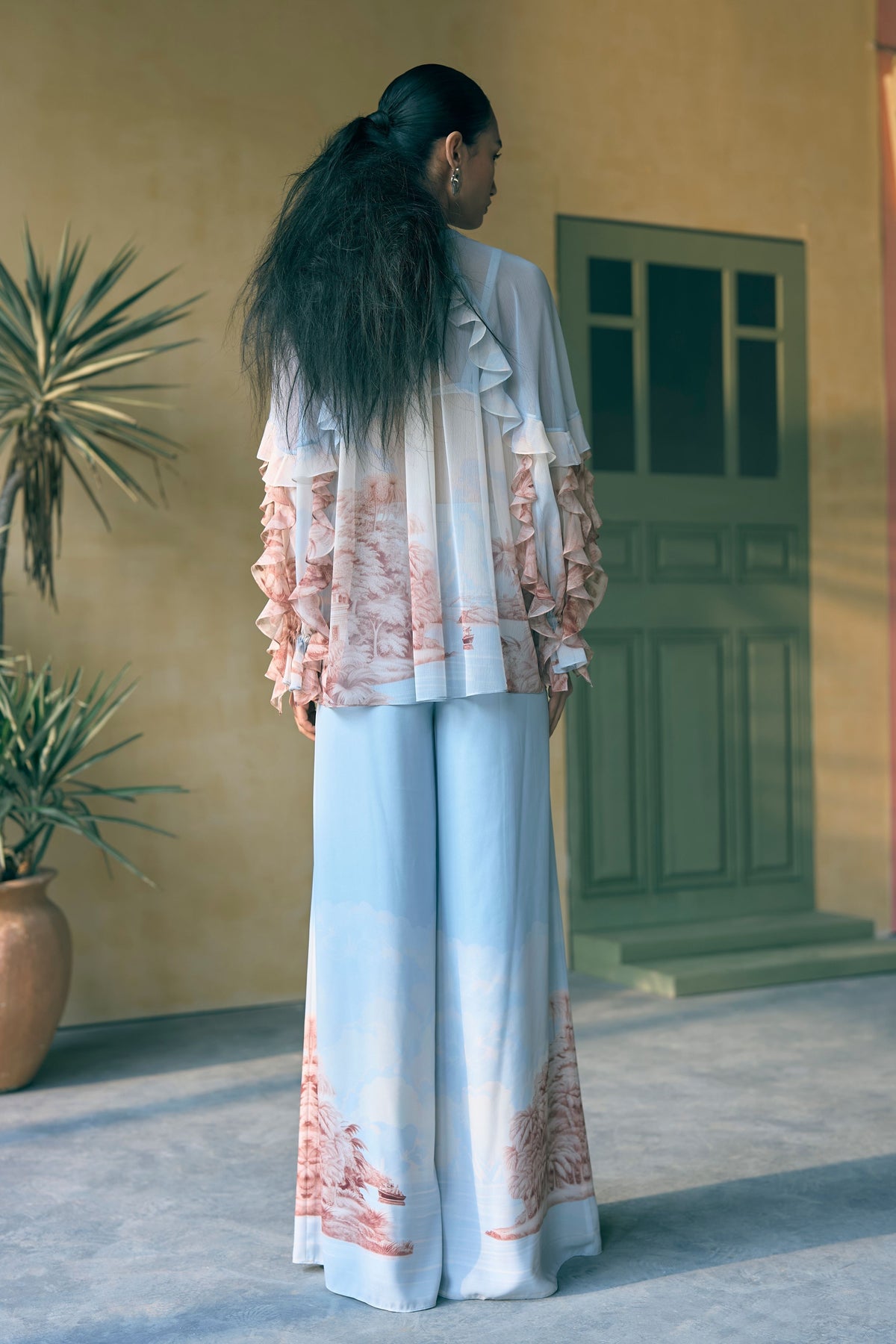 Porto Bloom Smock Top