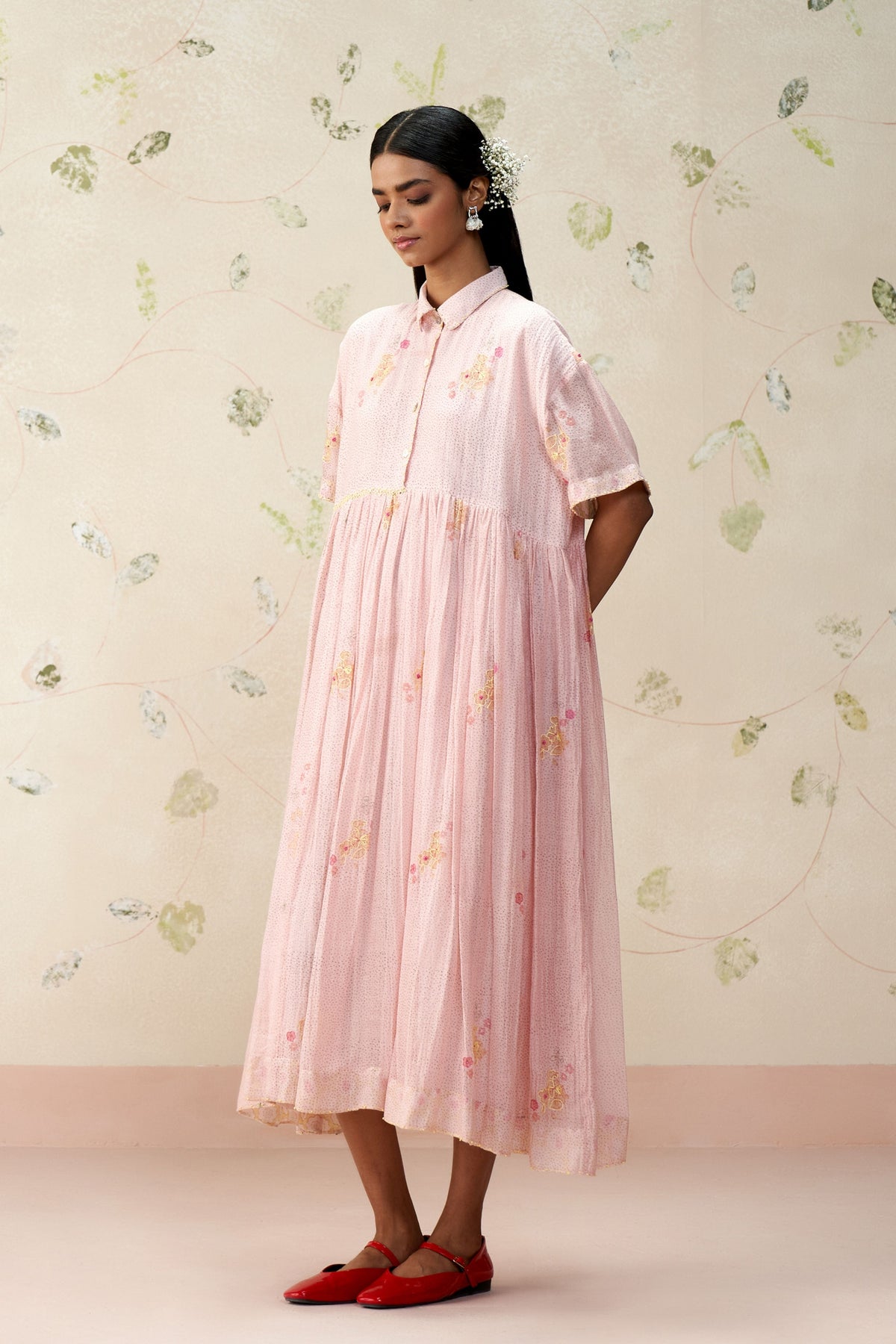 Ossé Baby Pink Dress