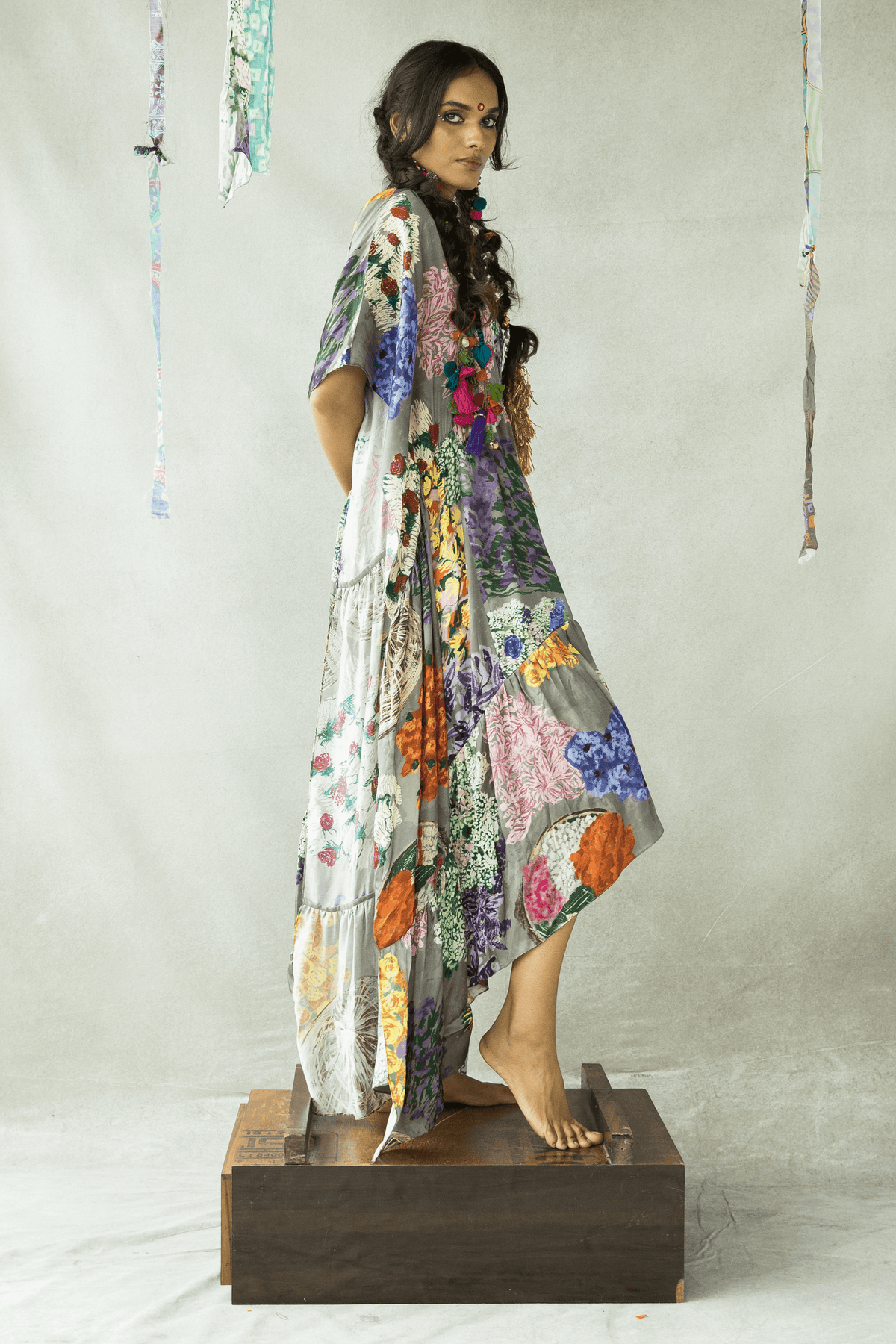 Gajra Re Kaftan Maxi Dress