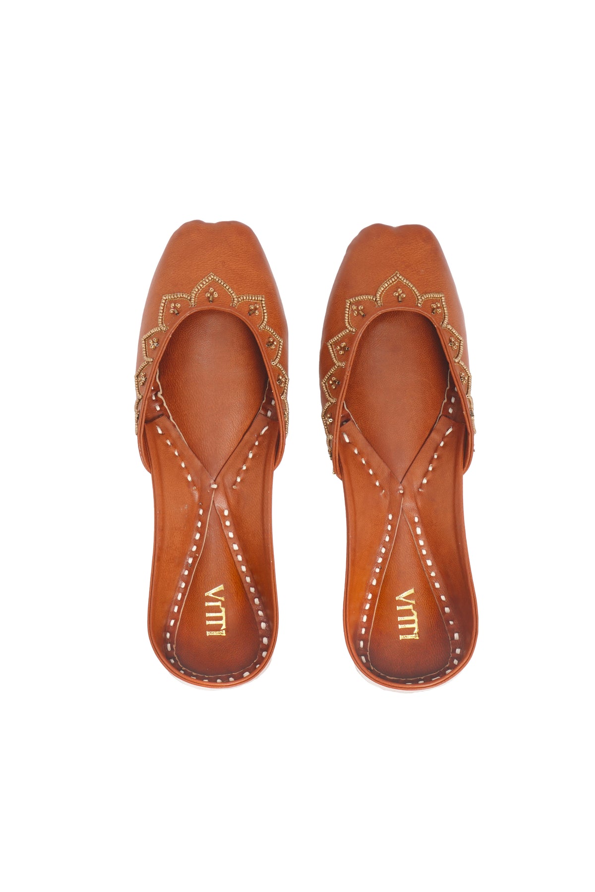 Earthy Bronze Juttis