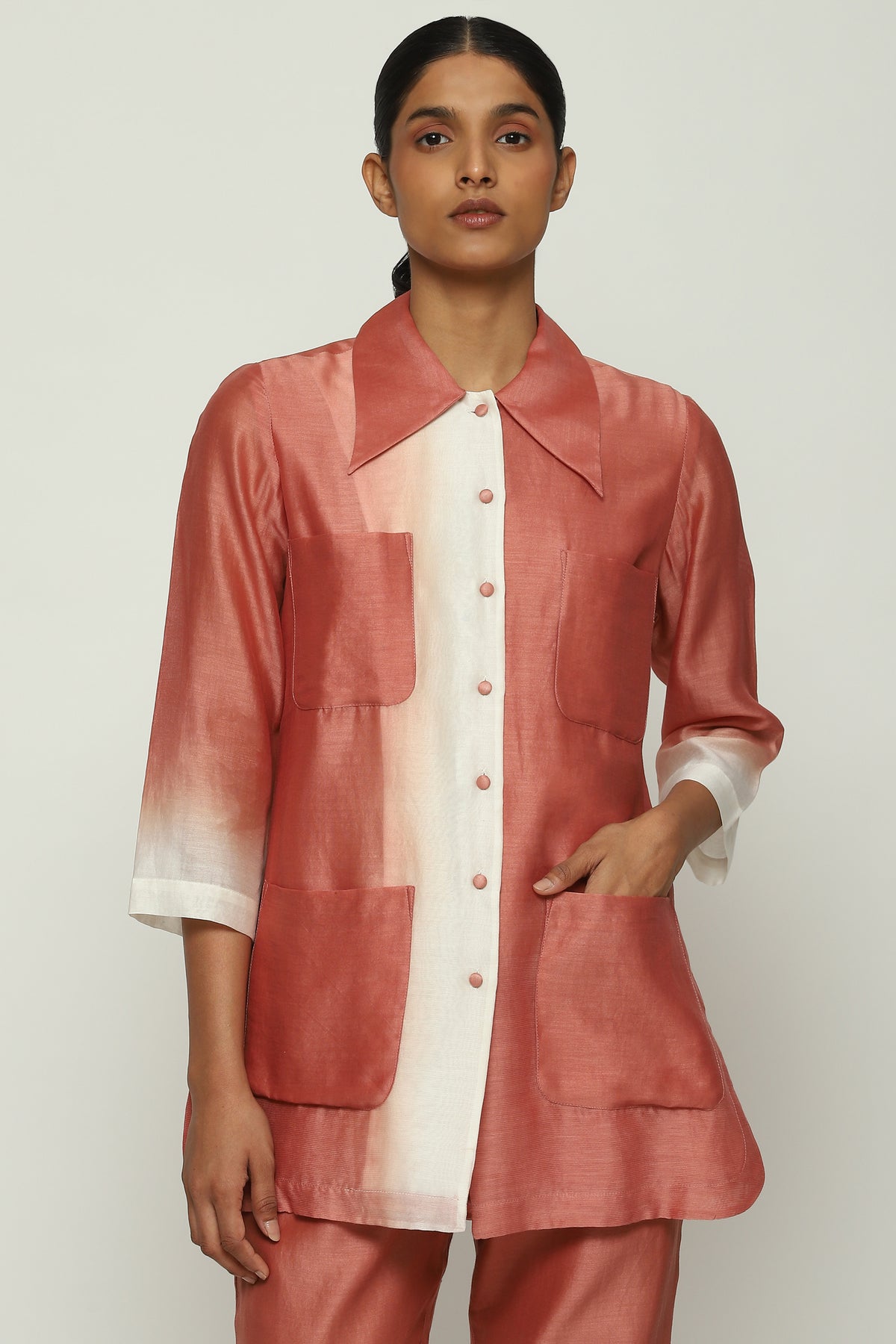 Engineered Ombre Shirt