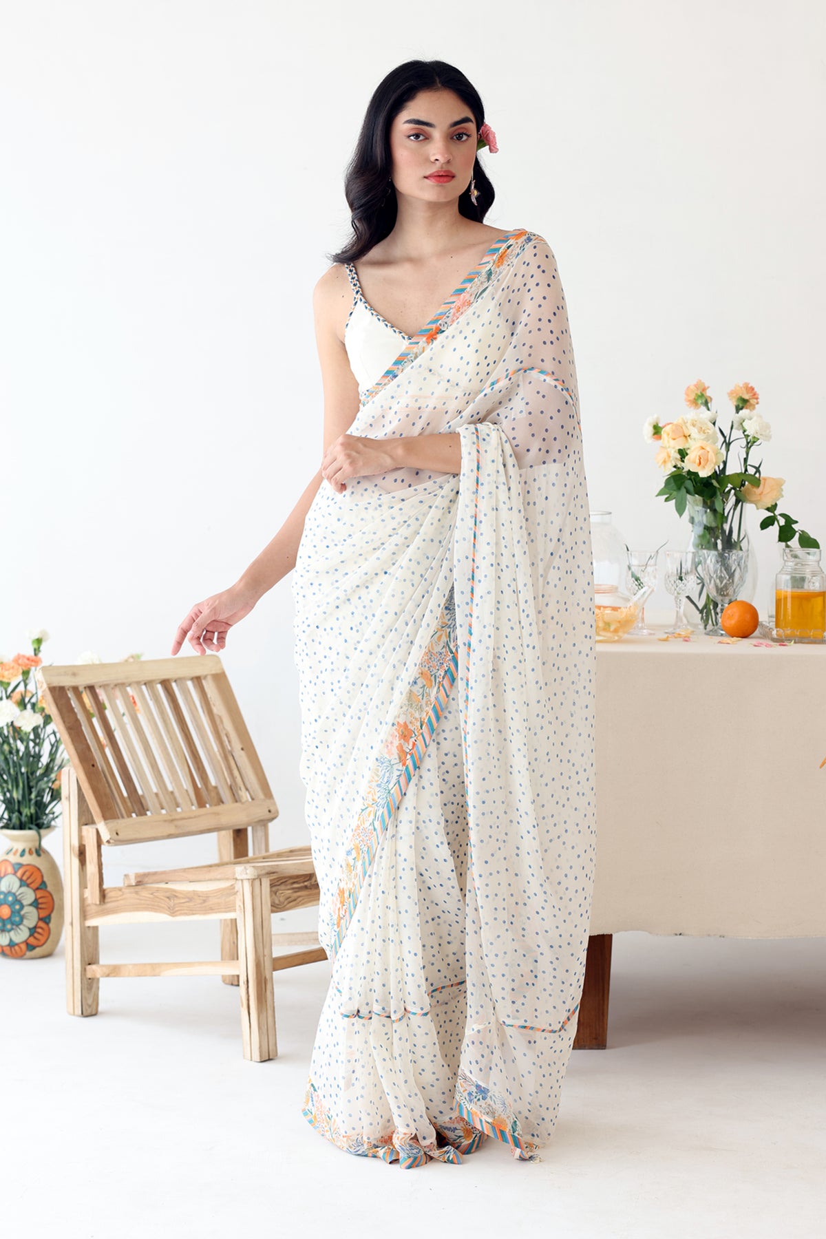 Ode Saree Set