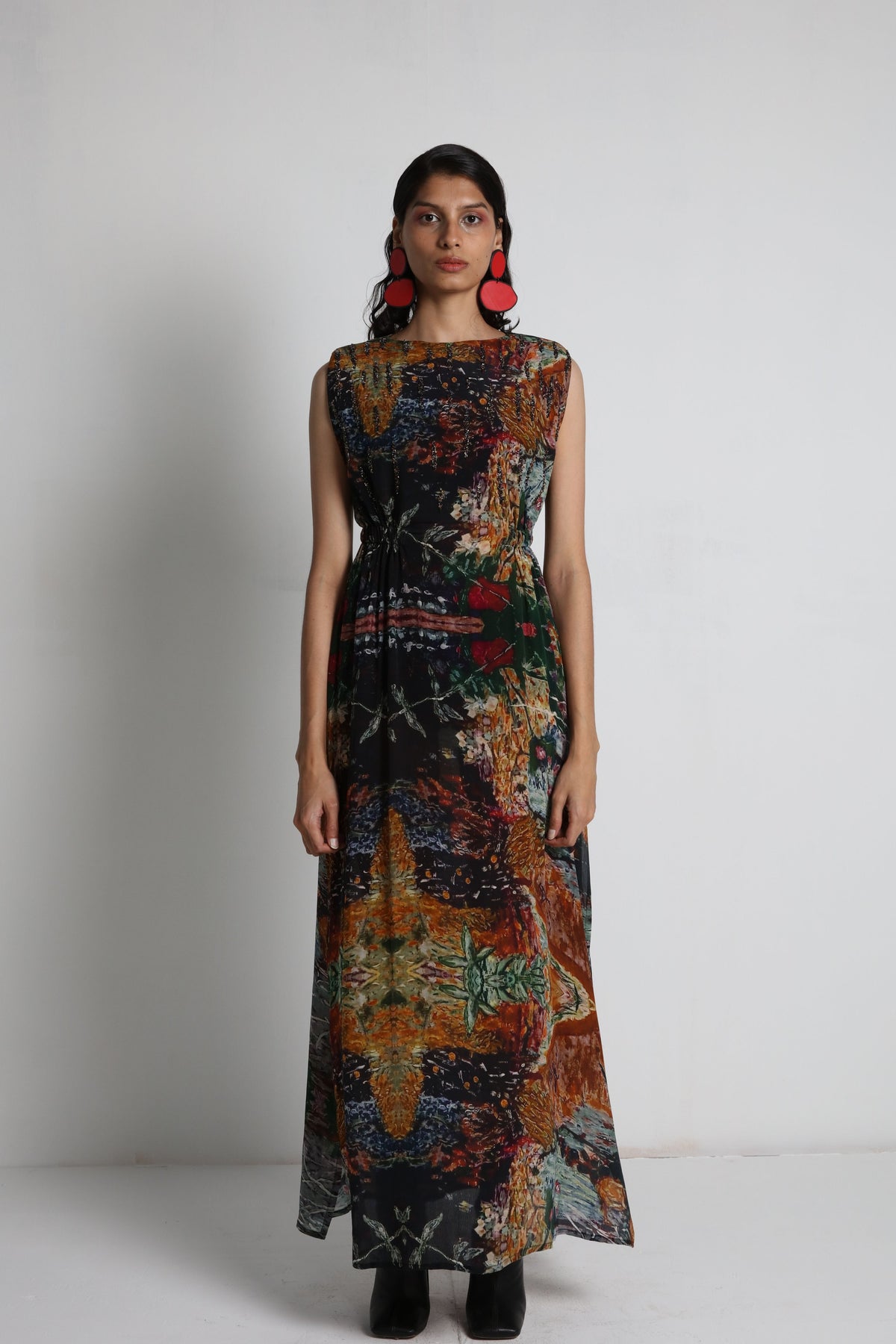 Multicolour Digital Printed Dress