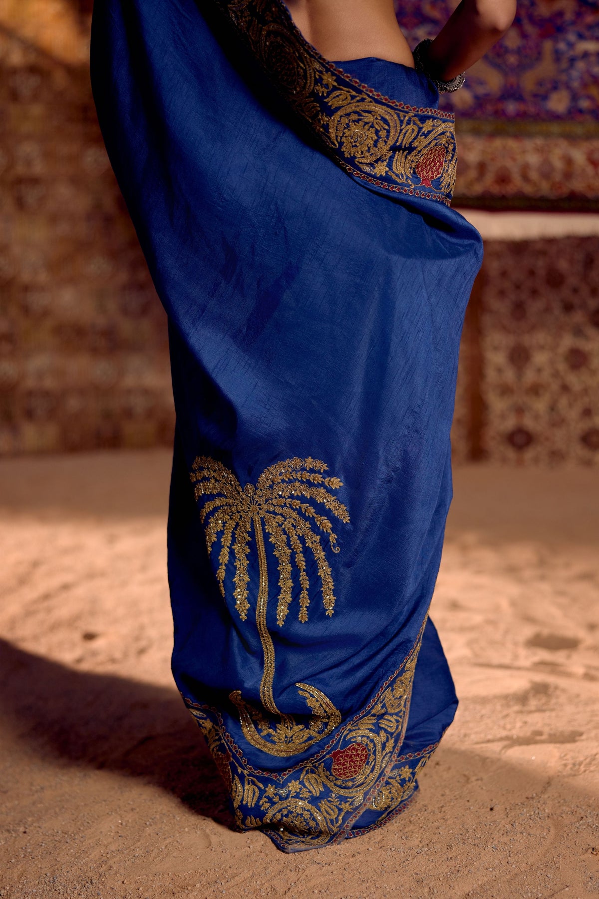 Zar Gulnaar Saree Set