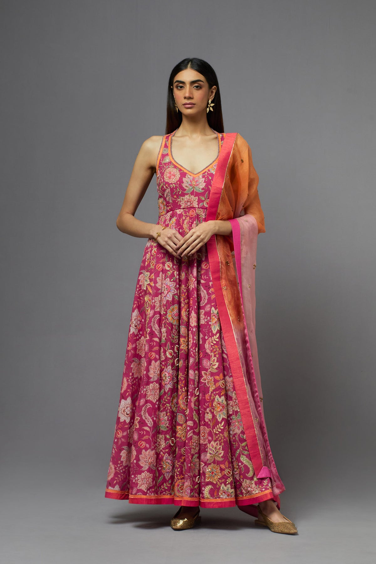 Fuchsia Kalidaar Set