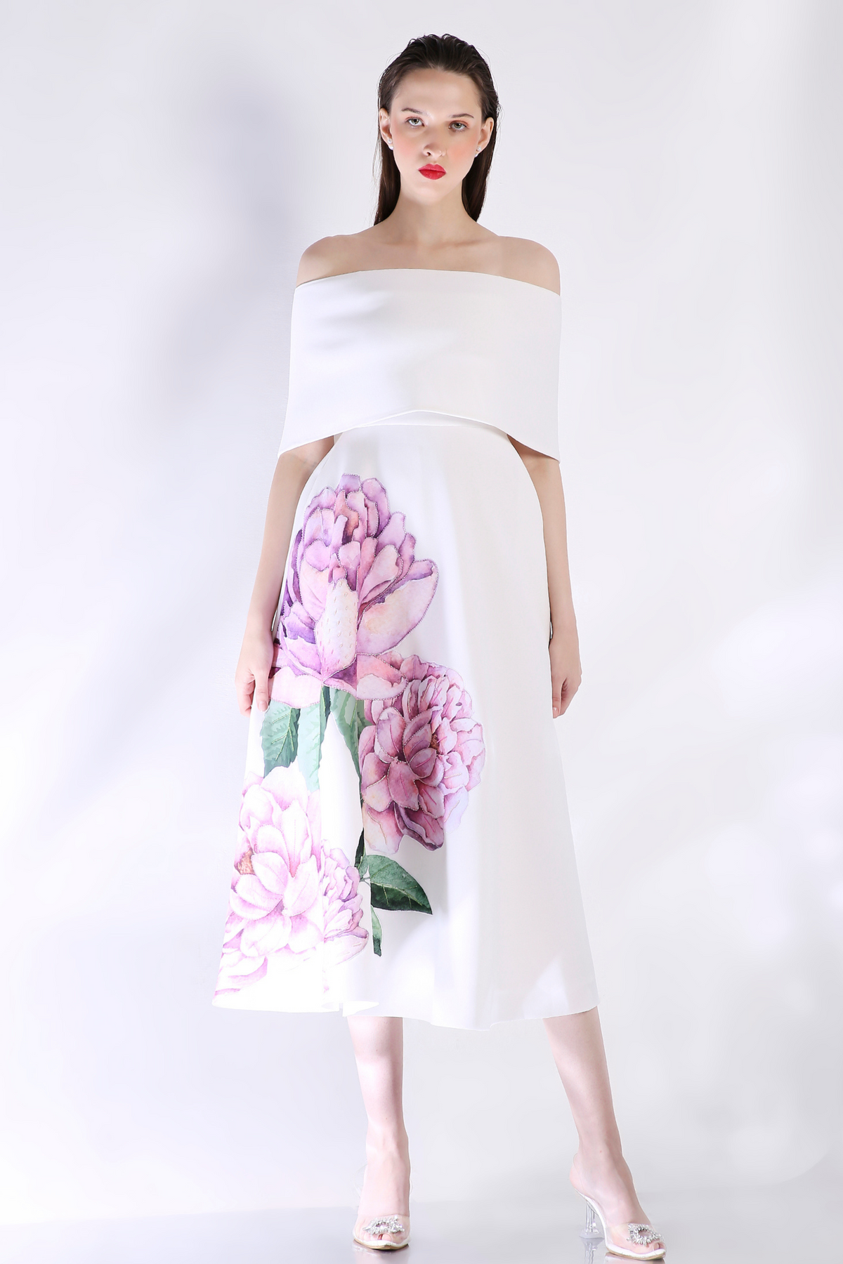 Nyra Floral Embroidered Dress