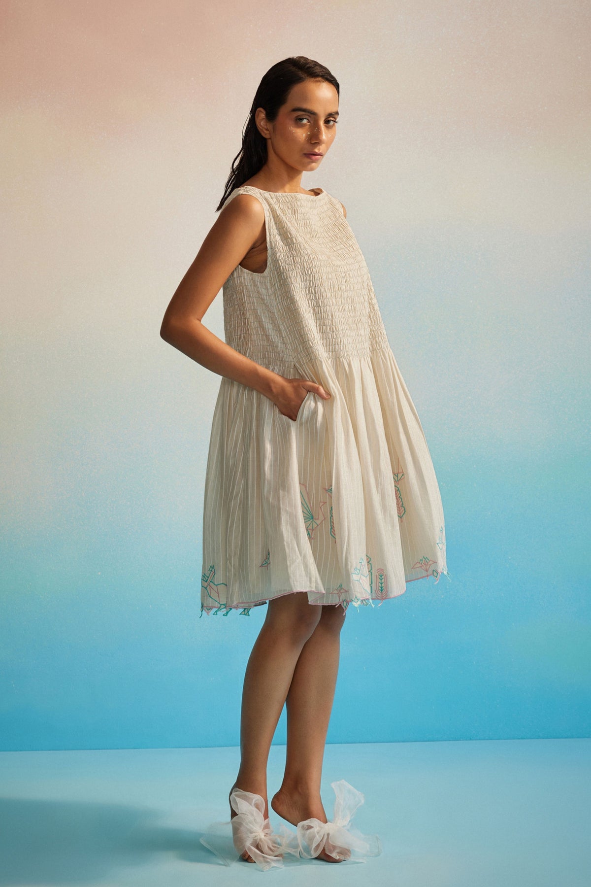 Miyabi Ruching Dress