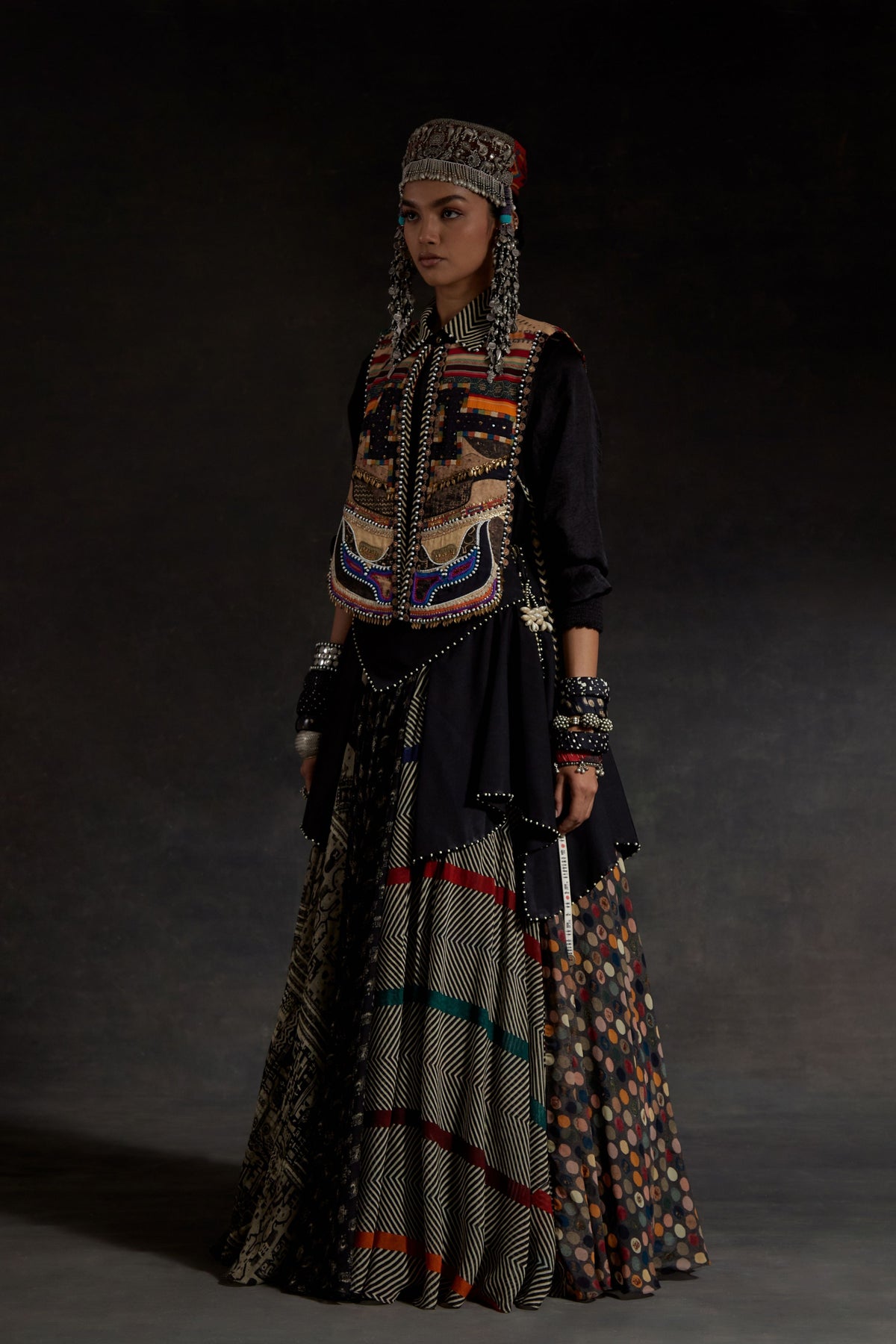 Zuri Surmai Gilet Set