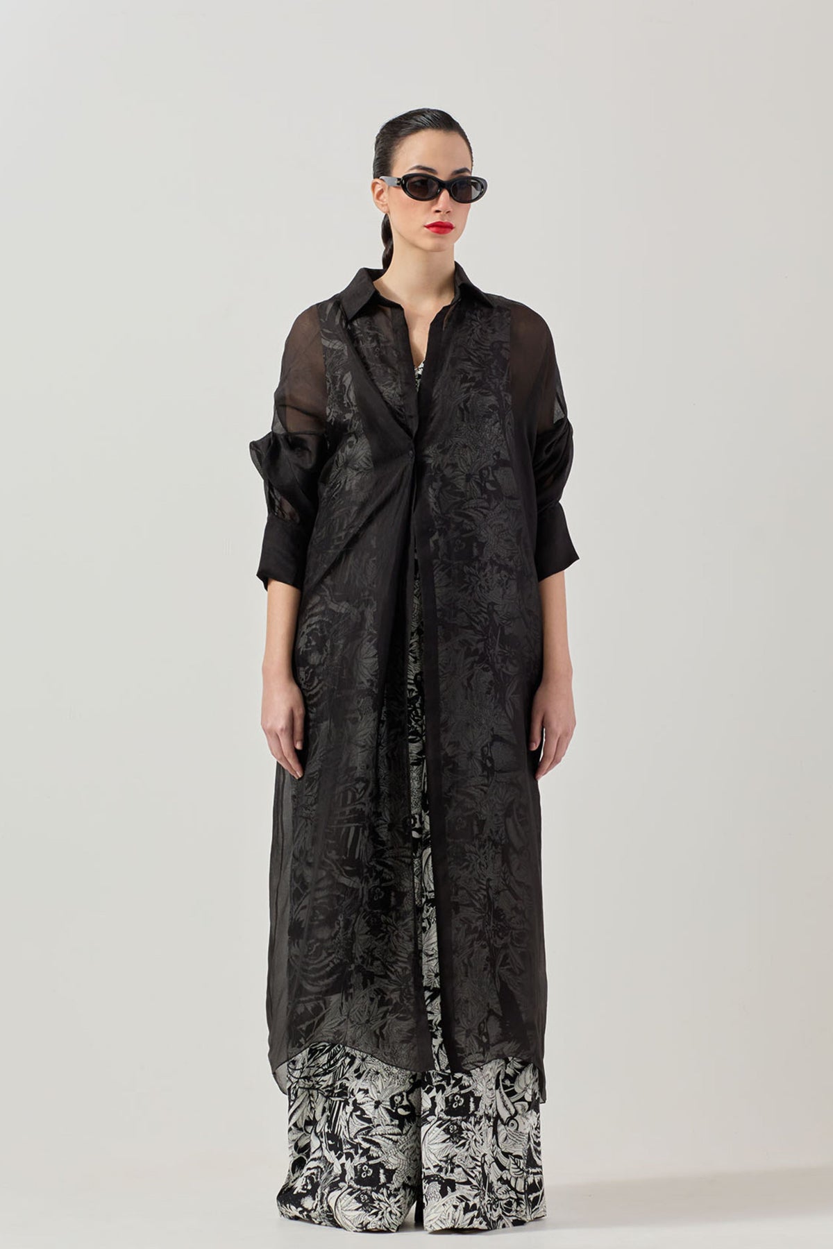 Moulin Jumpsuit With Drape Jacket