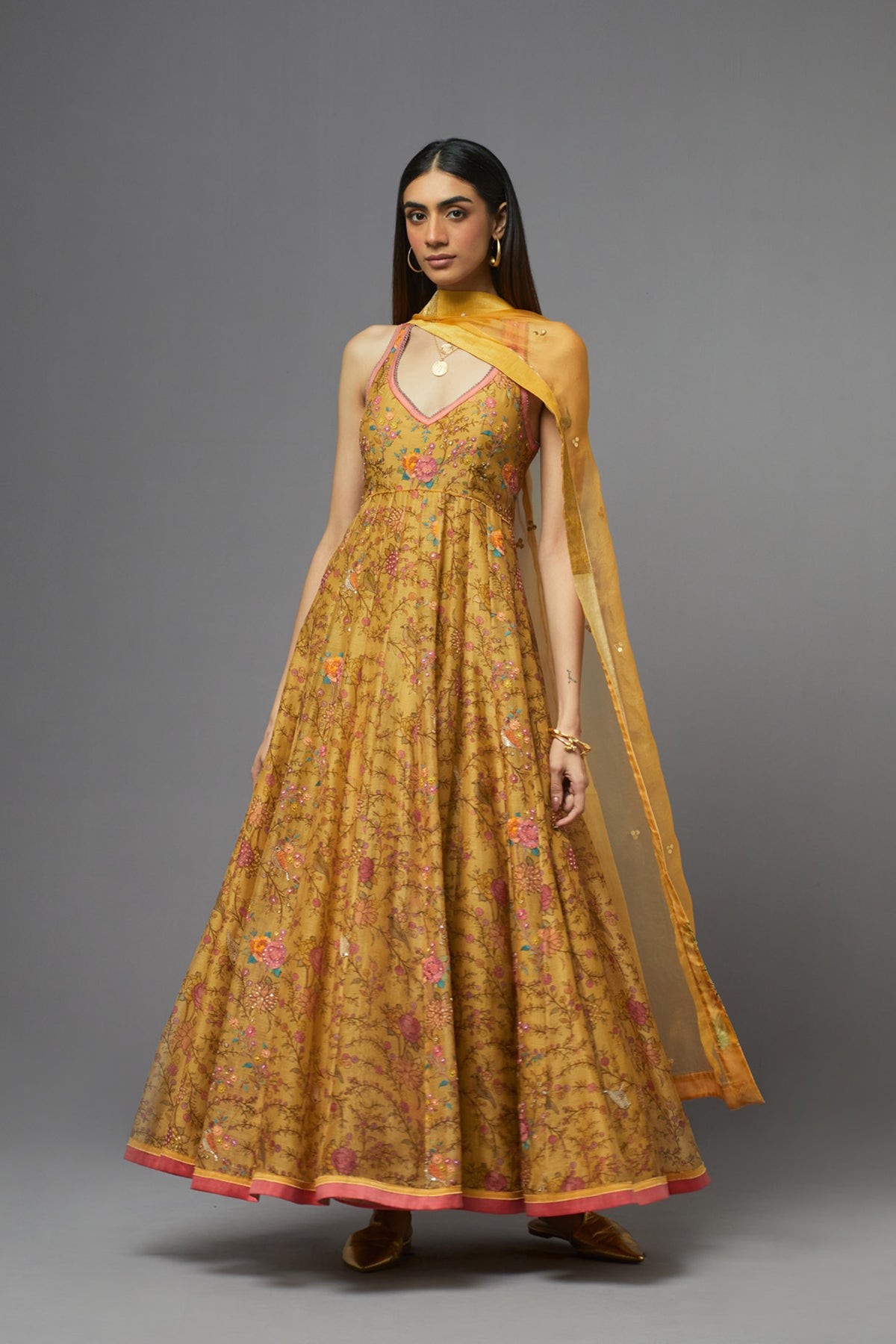 Yellow Kalidaar Set