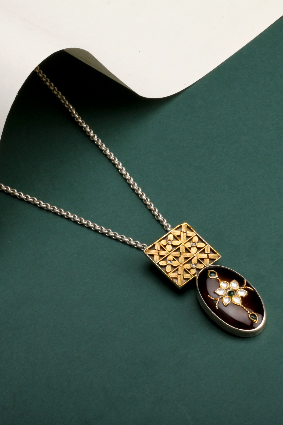 Silver Banita Pendant