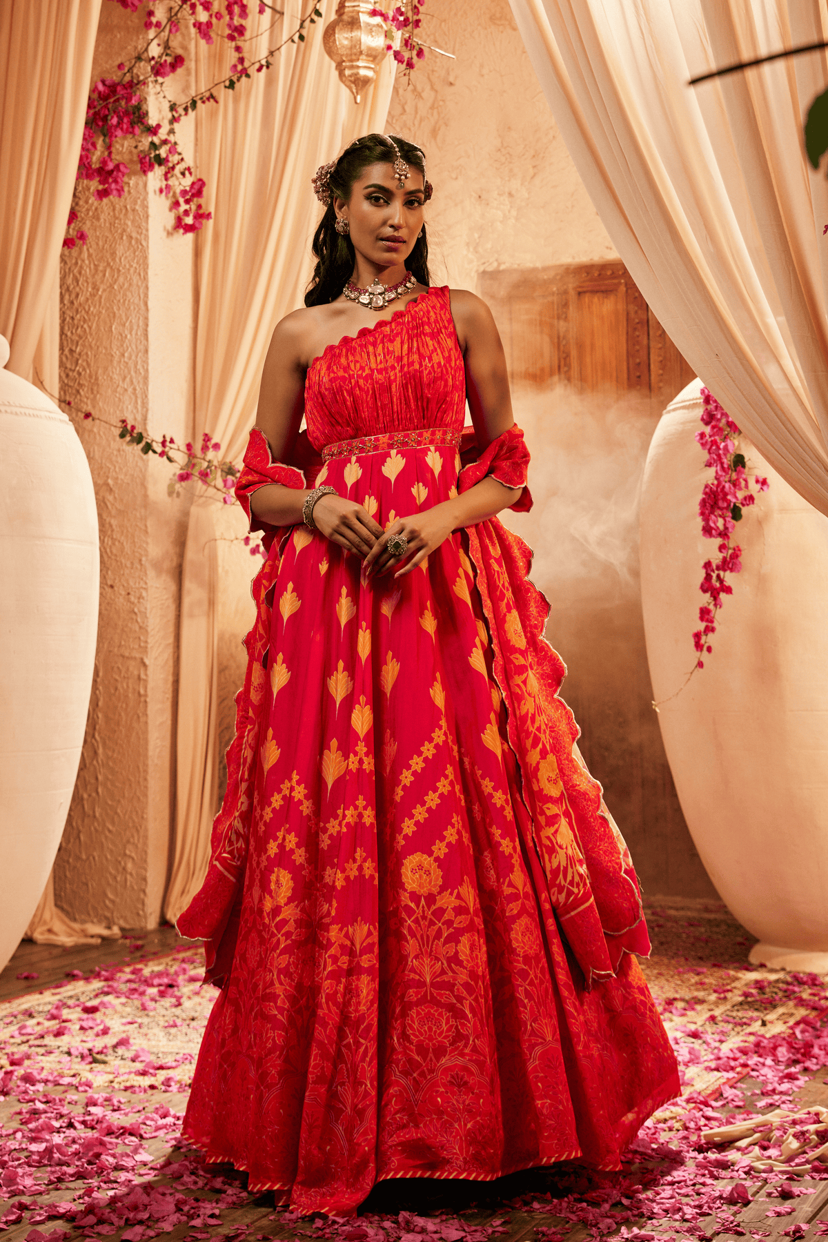 Vega Embroidered Anarkali Set