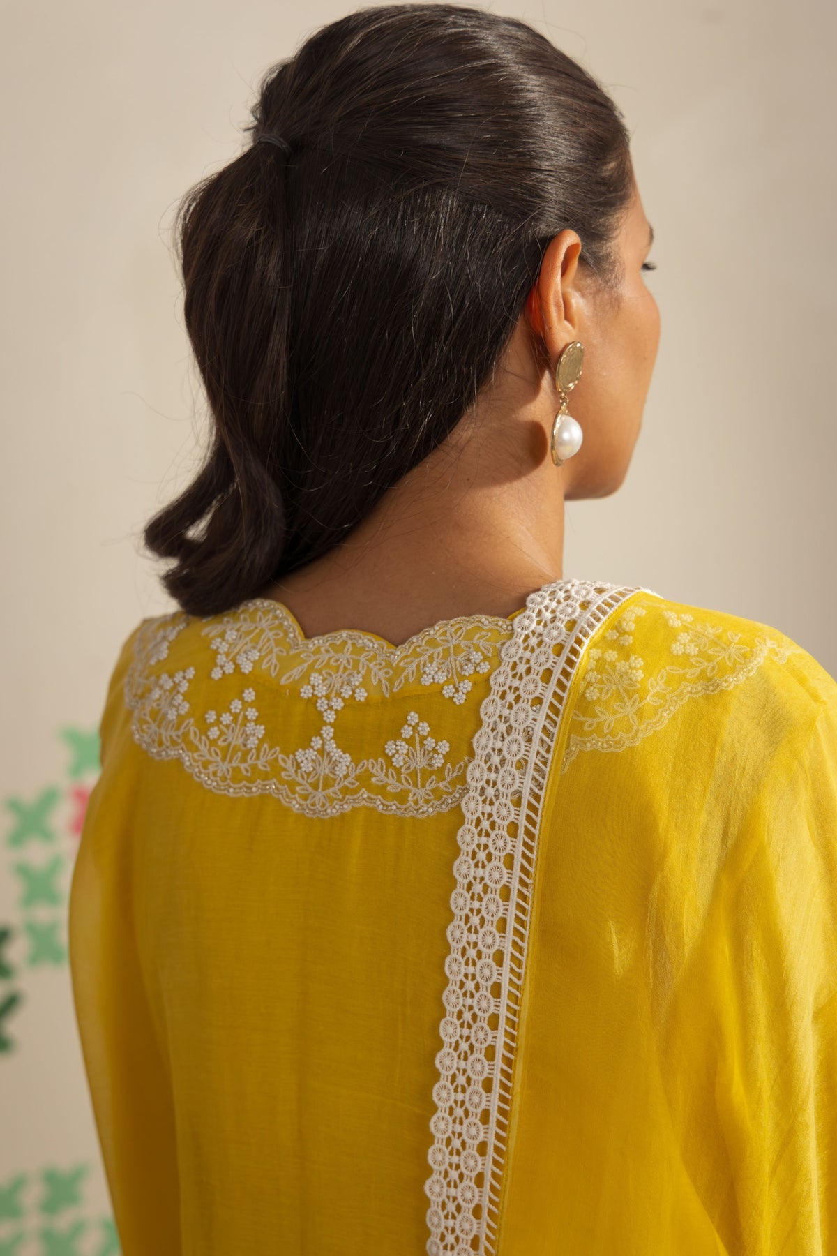 Yellow Tulip Kurta Set
