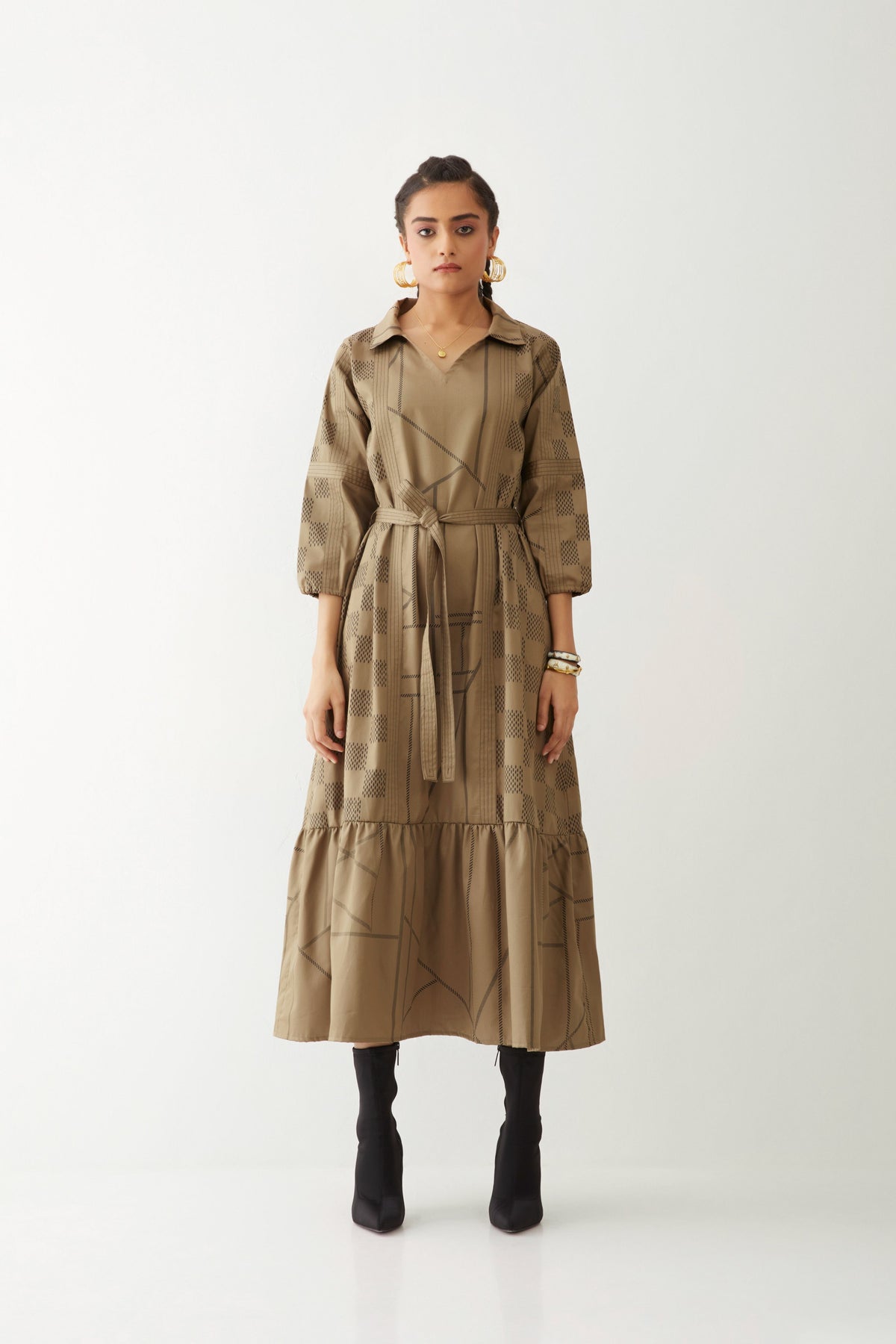Mavi Dress With Print