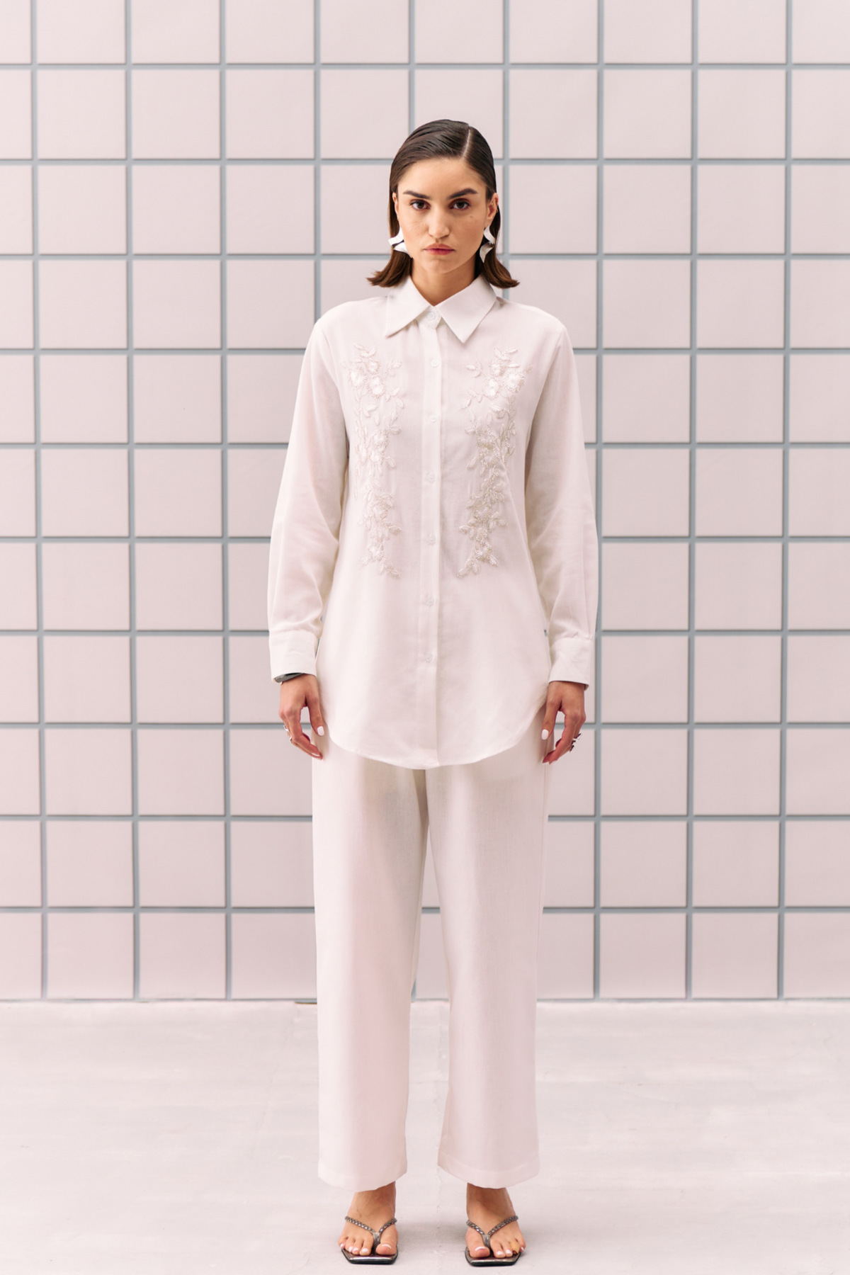 White Amy Co-ord Set