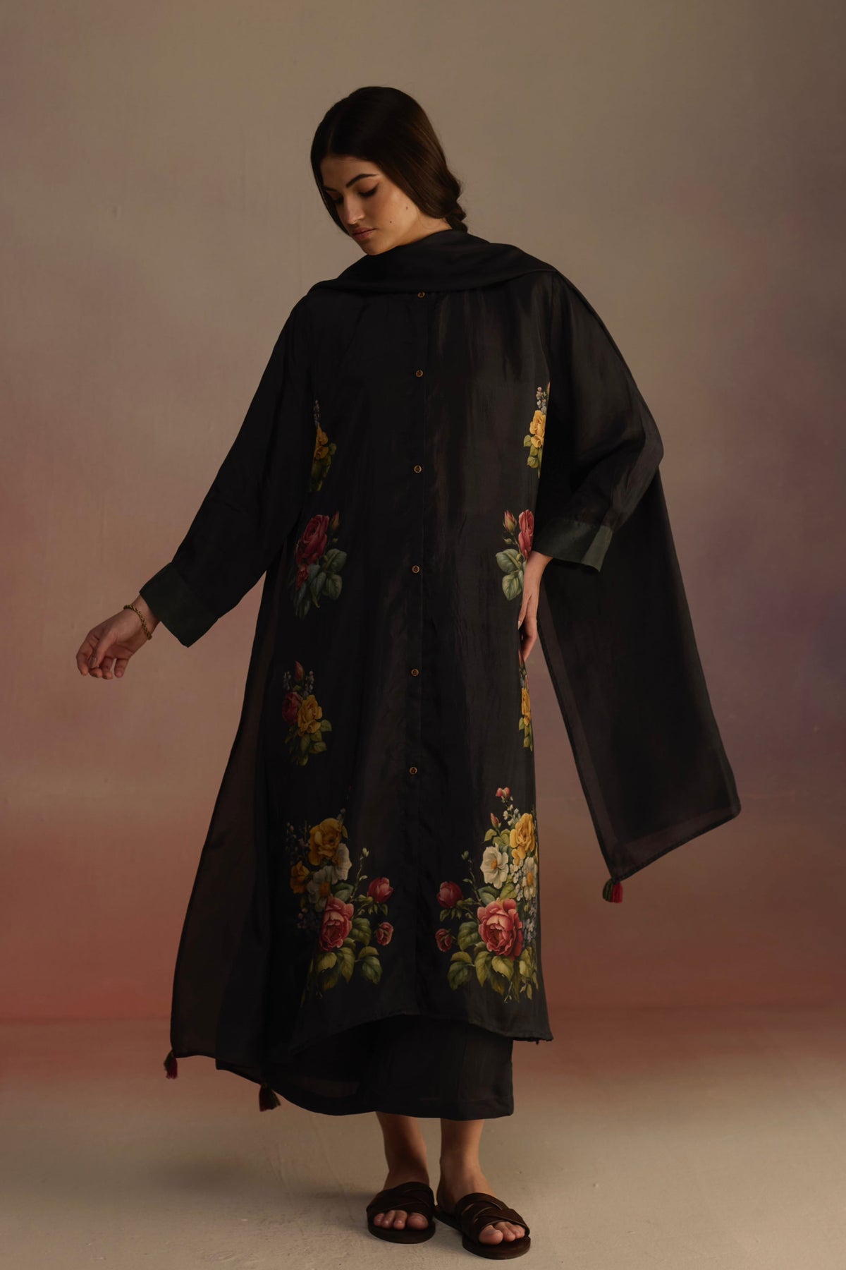 Gladioly Black Stole