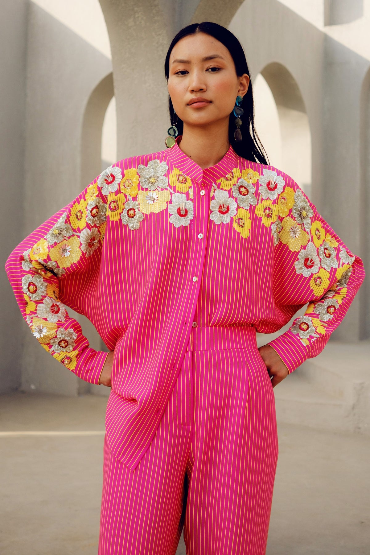 Pink Chole Kimono