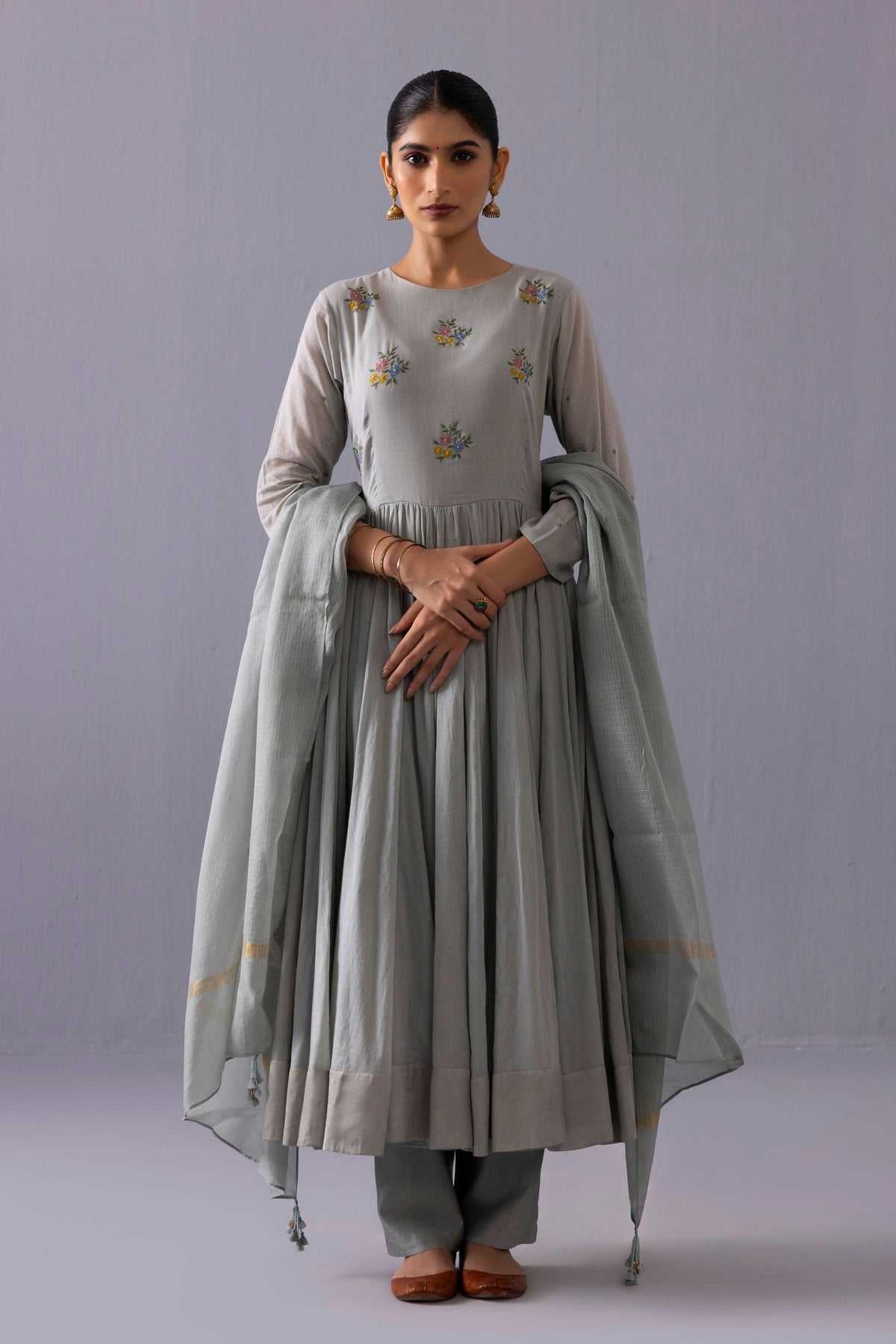 Latika Blue Kurta Set