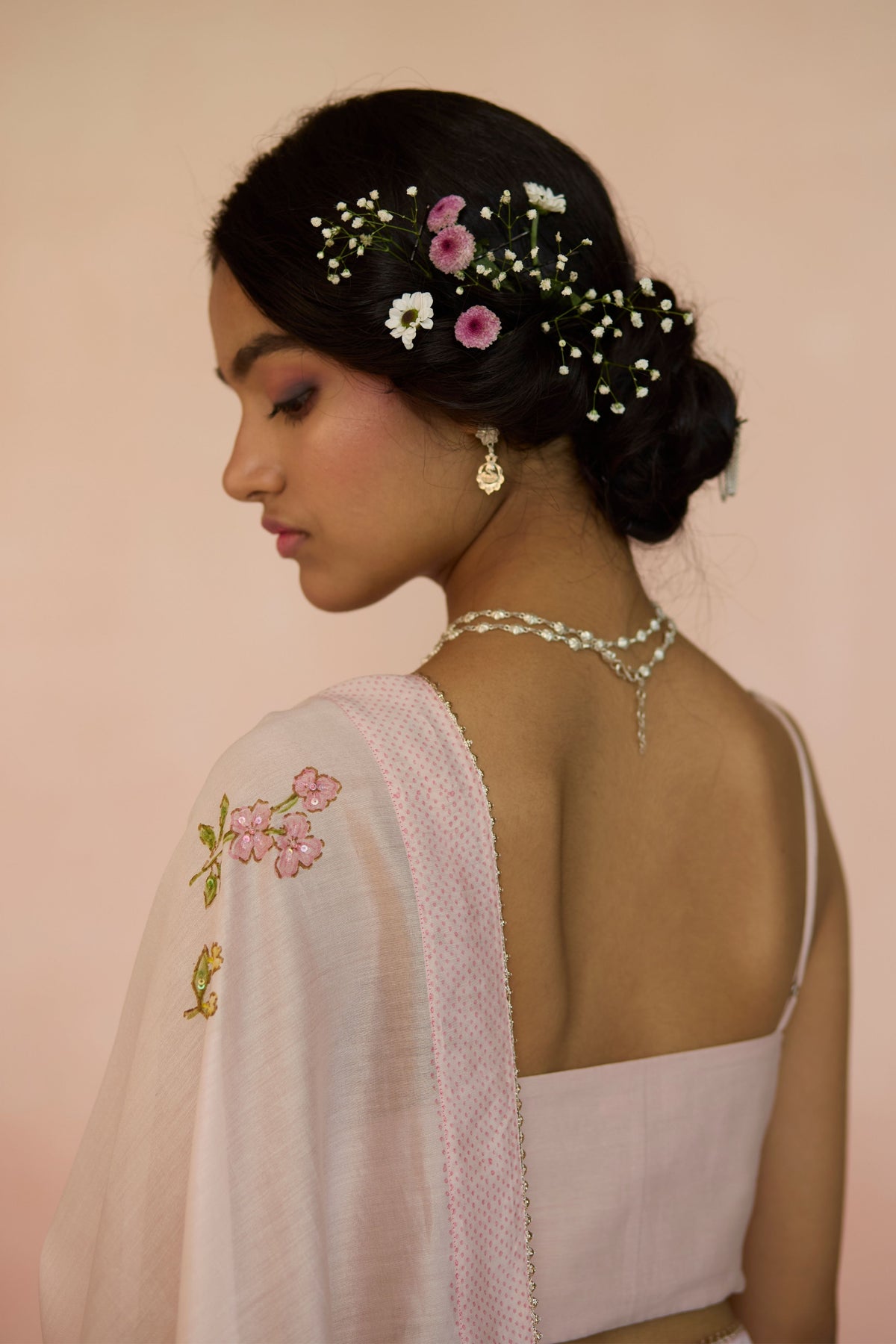 Gulabi Silk Saree