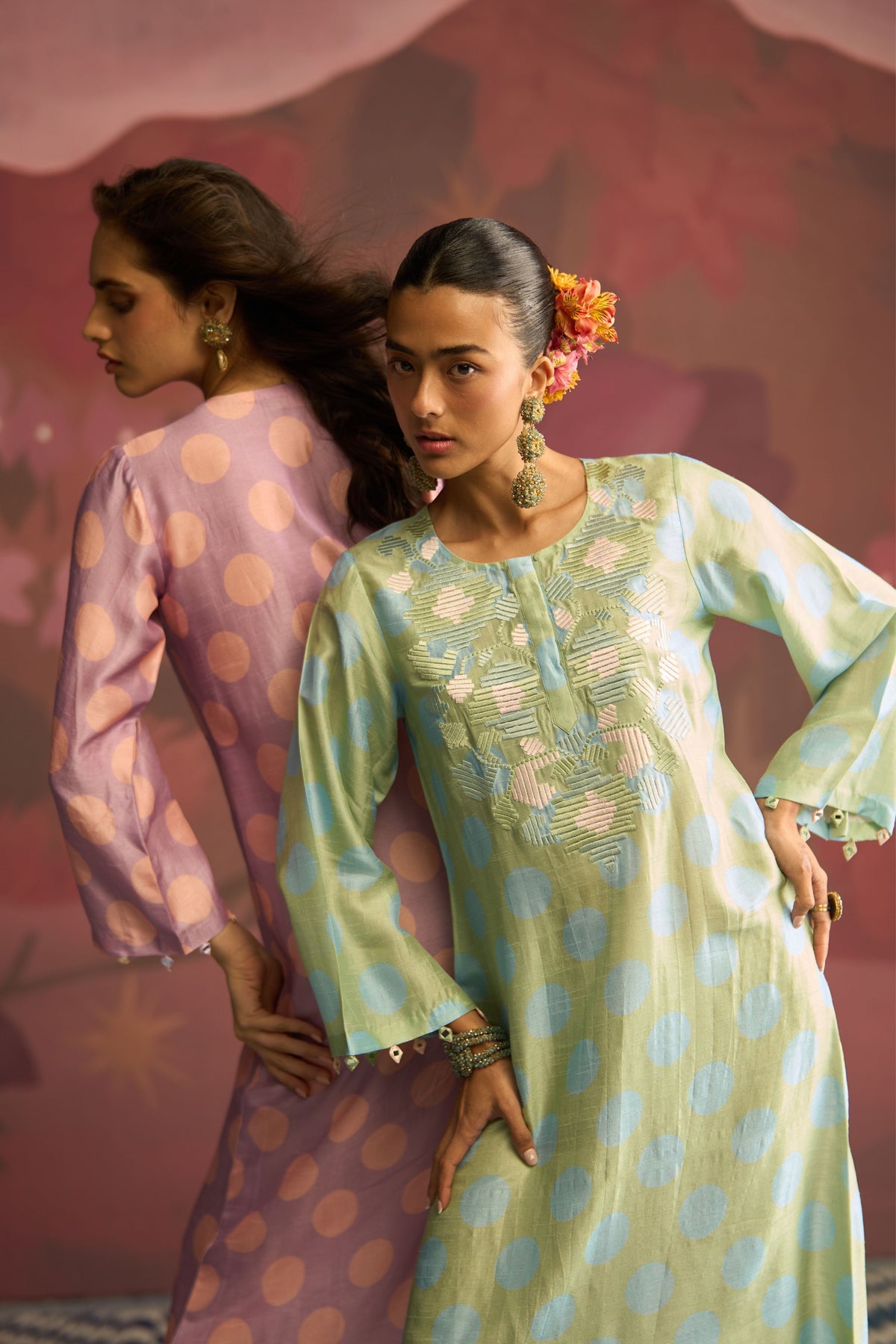 Lavender Dune Kaftan