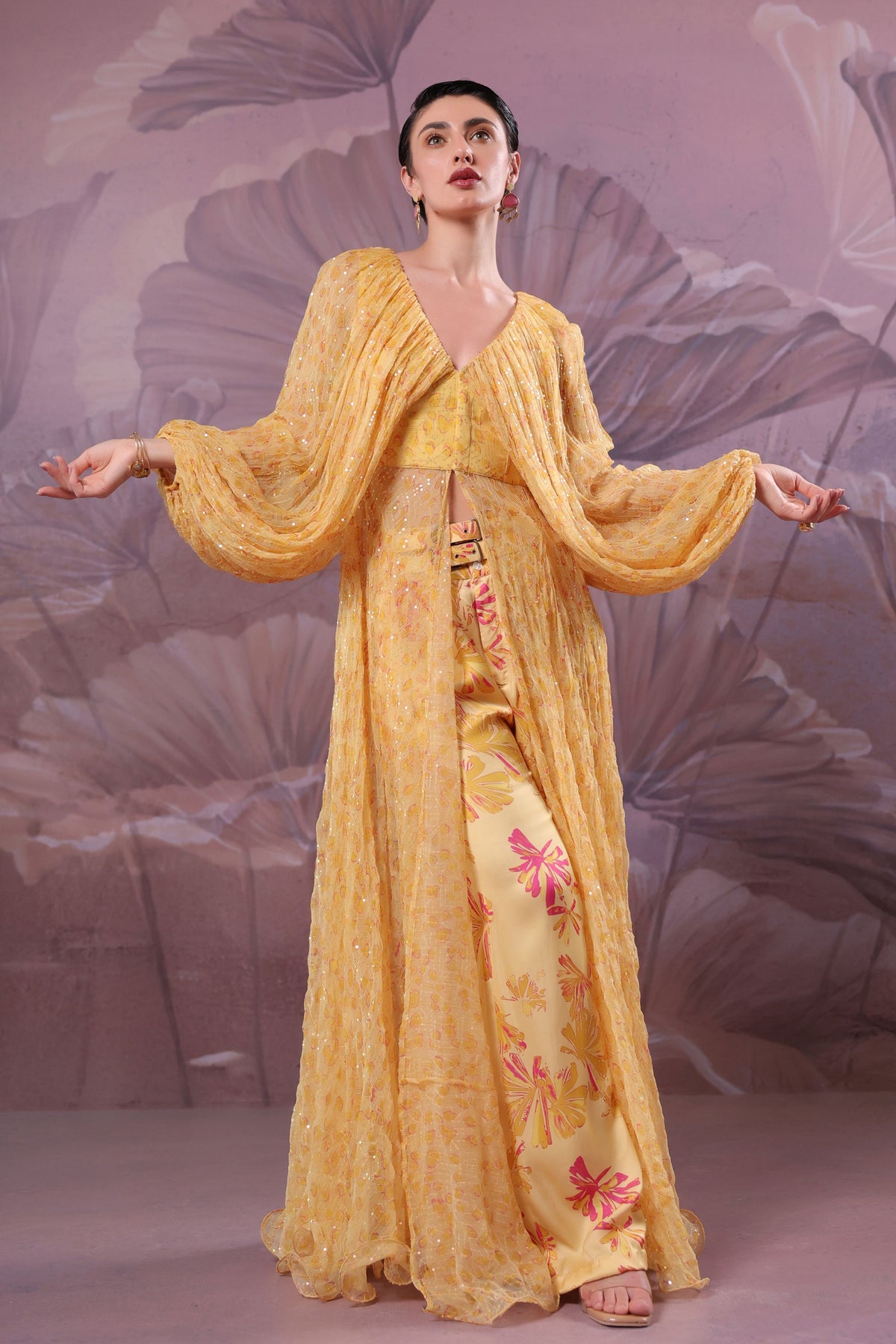 The Butter Yellow Flury&#39;s Jacket Set
