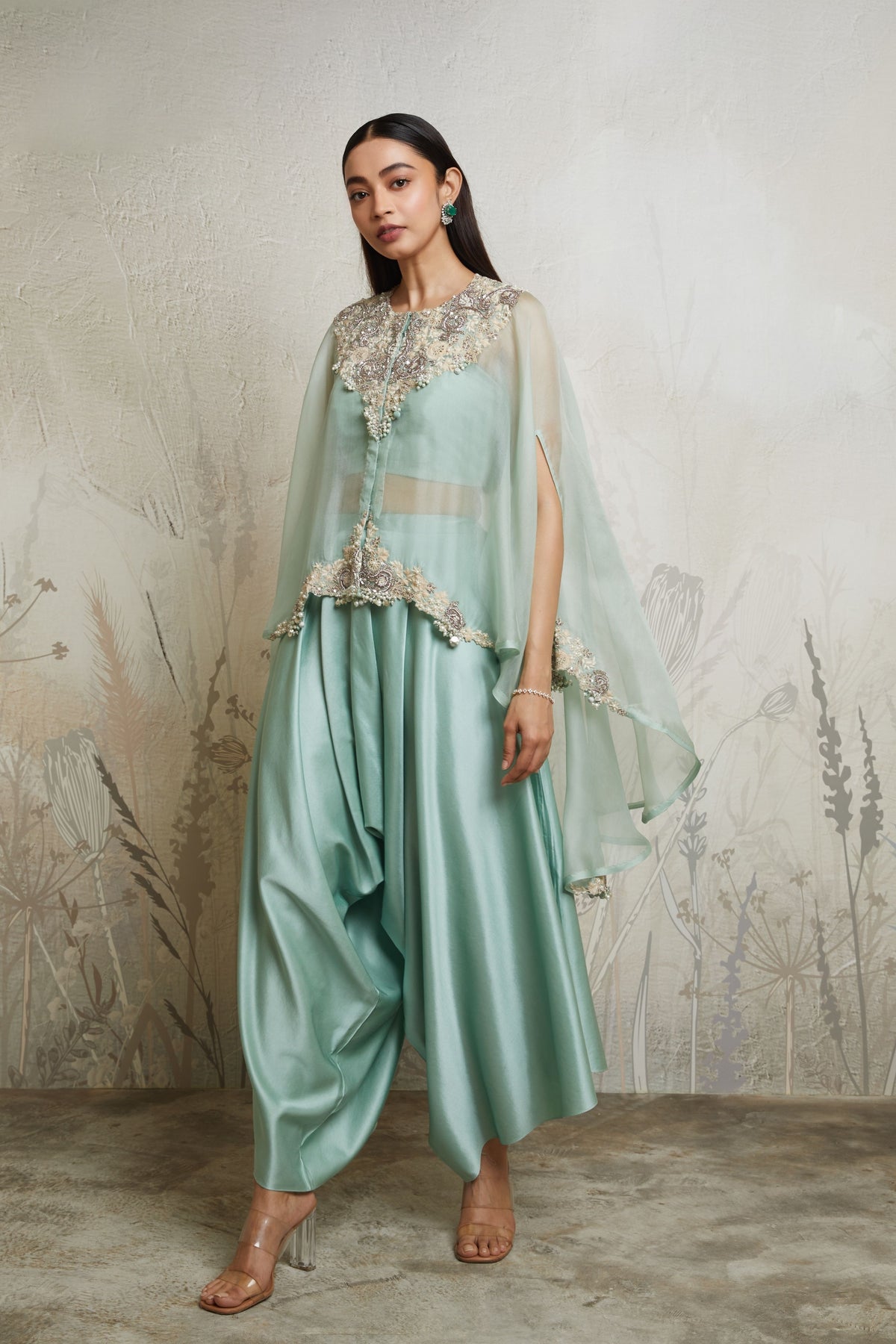 Resham Umbrella Kaftan Set