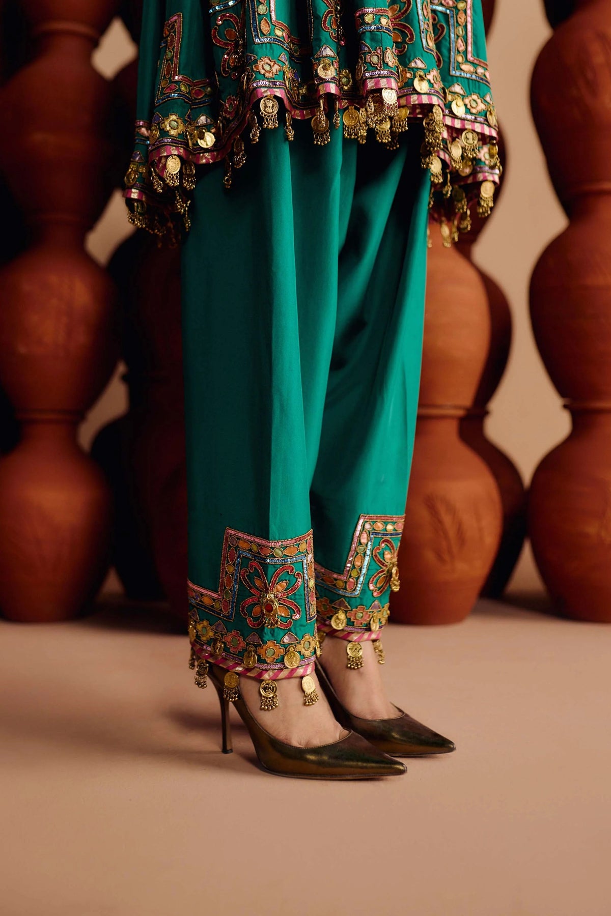 Ziya Kalidaar Kurta Salwar Set